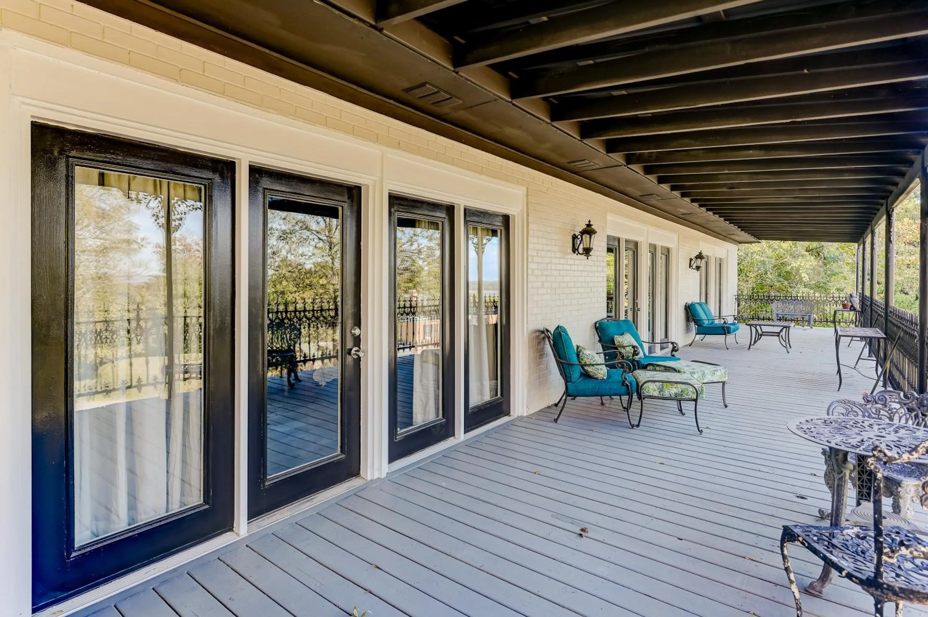 Patio in The Inn at Cedar Grove