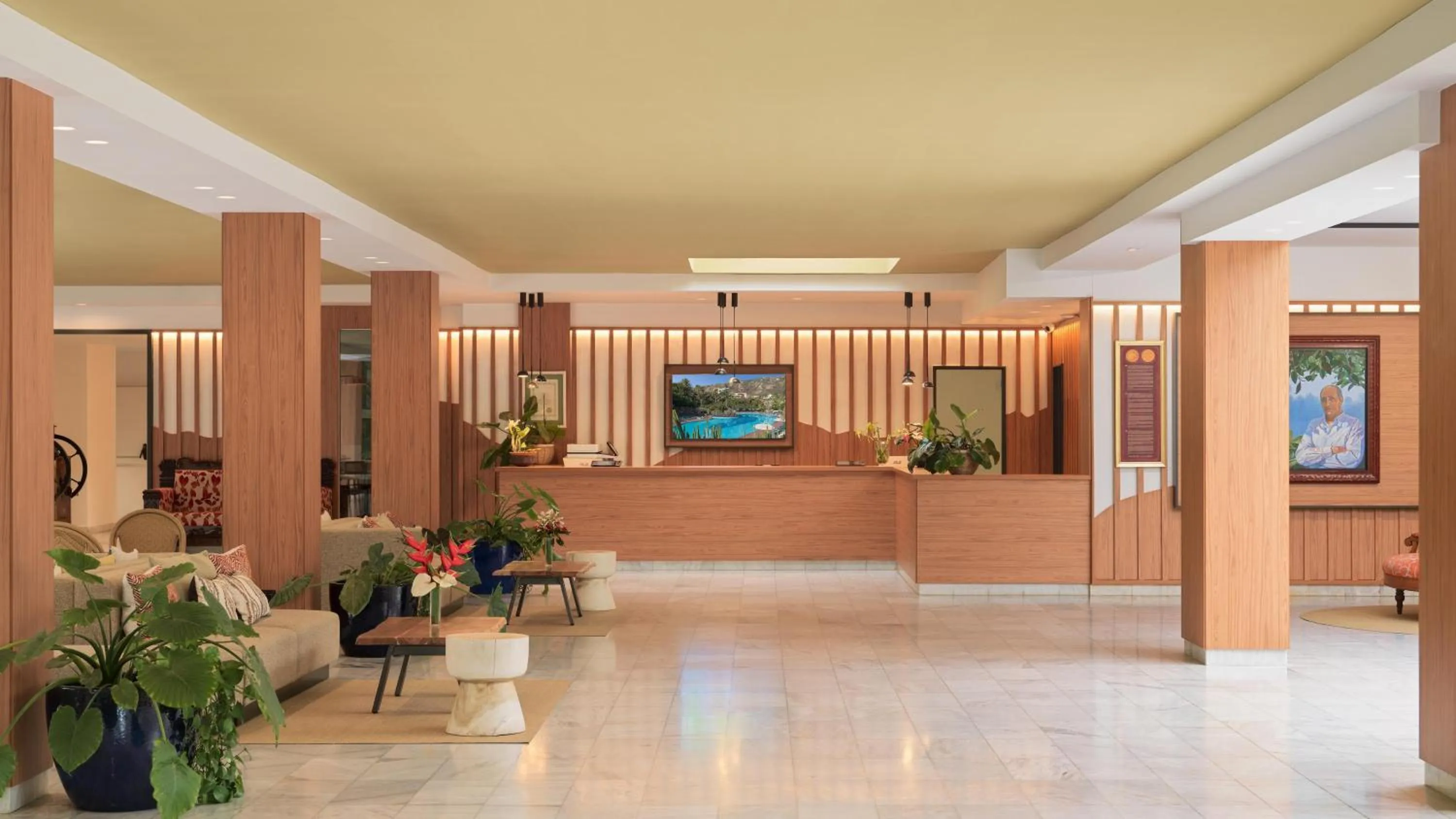 Lobby or reception in Hacienda San Jorge