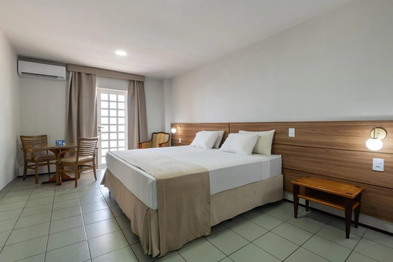 Bed in Hotel Resort Rio Poty