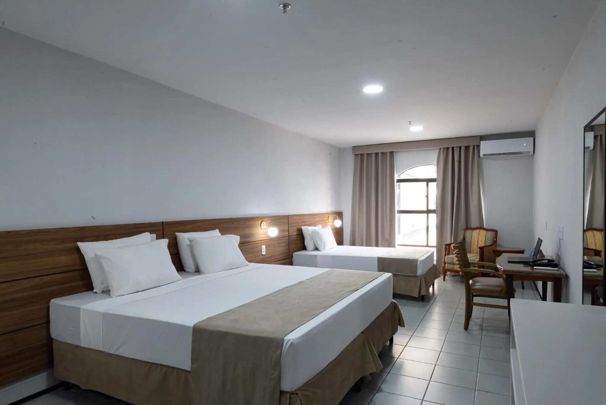 Bed in Hotel Resort Rio Poty