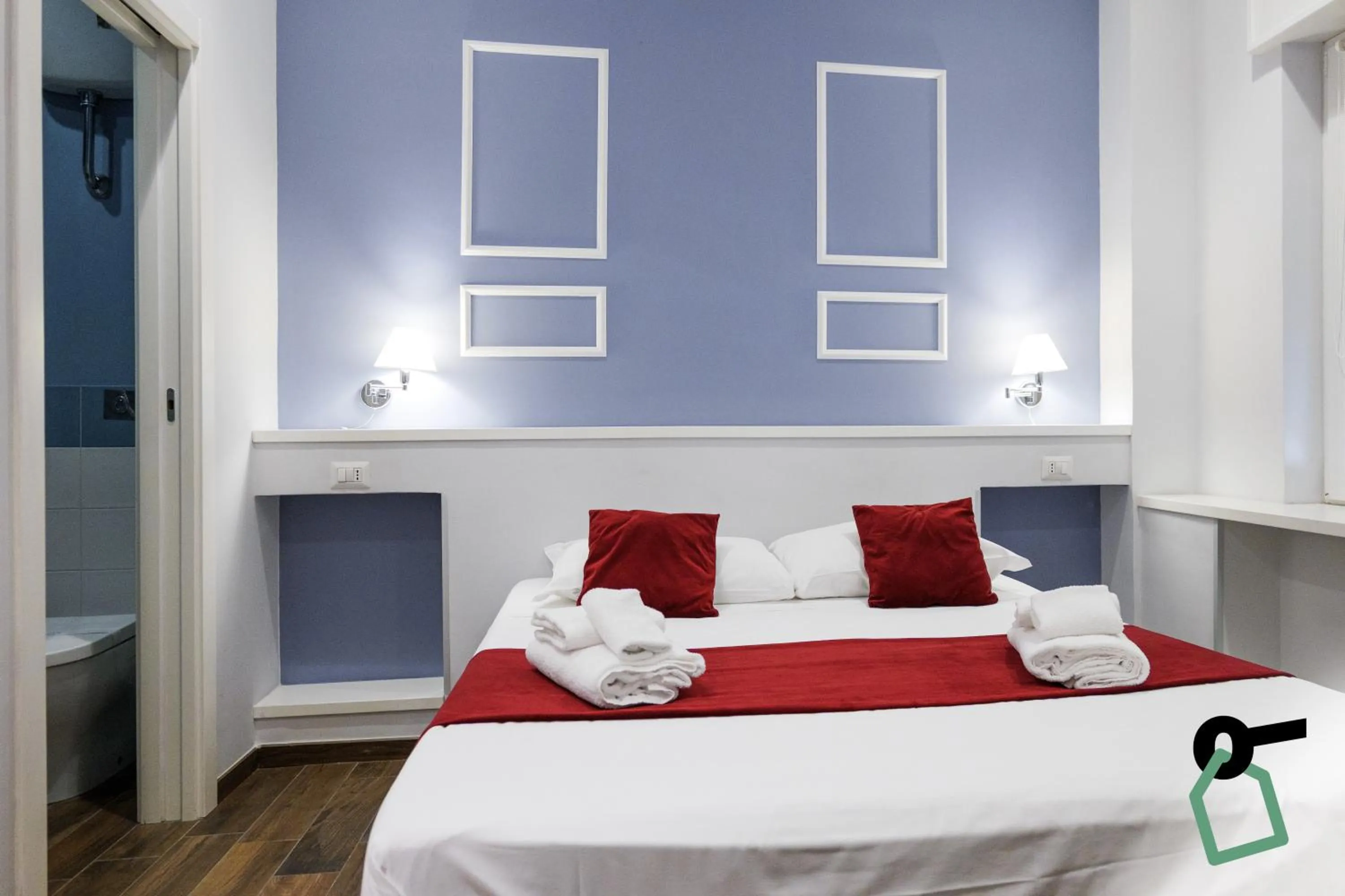 Bedroom, Bed in HOTIDAY Room Collection - Napoli Botanique