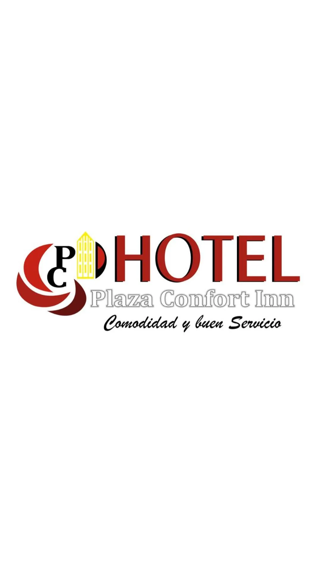 Property logo or sign in Hotel Plaza Confort Inn