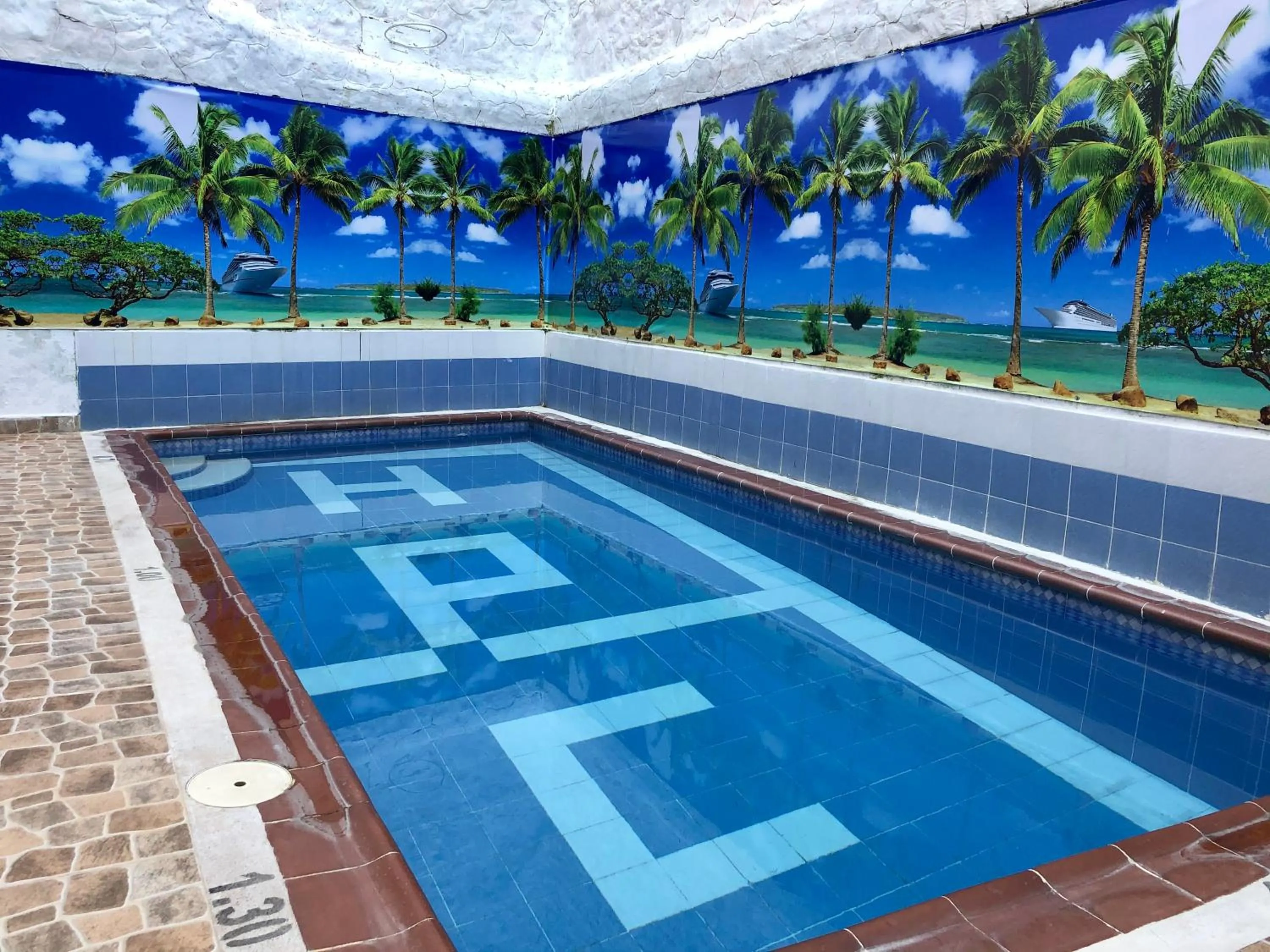 Swimming pool in Hotel Plaza Confort Inn