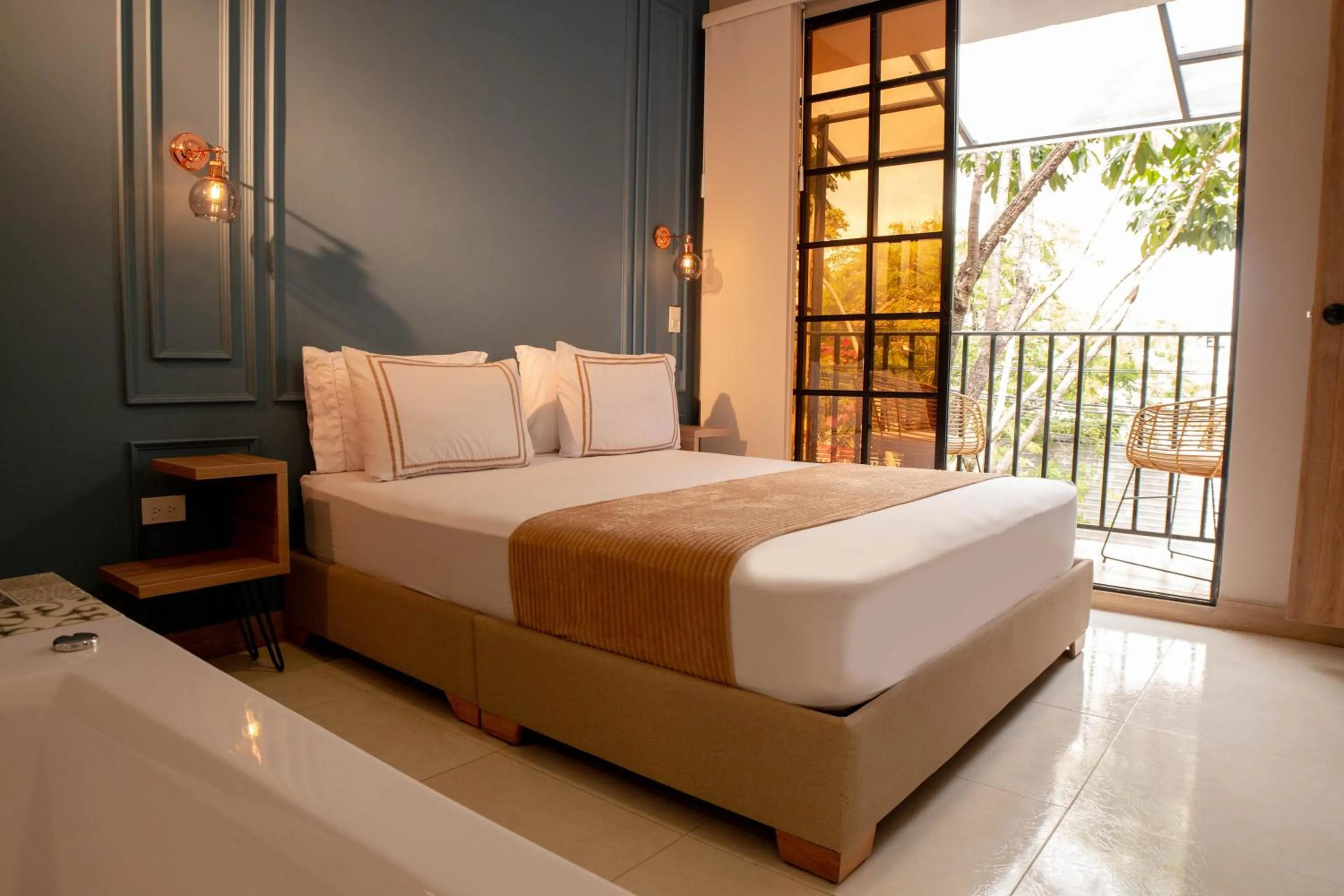 Bedroom, Bed in La Casona Hotel Boutique