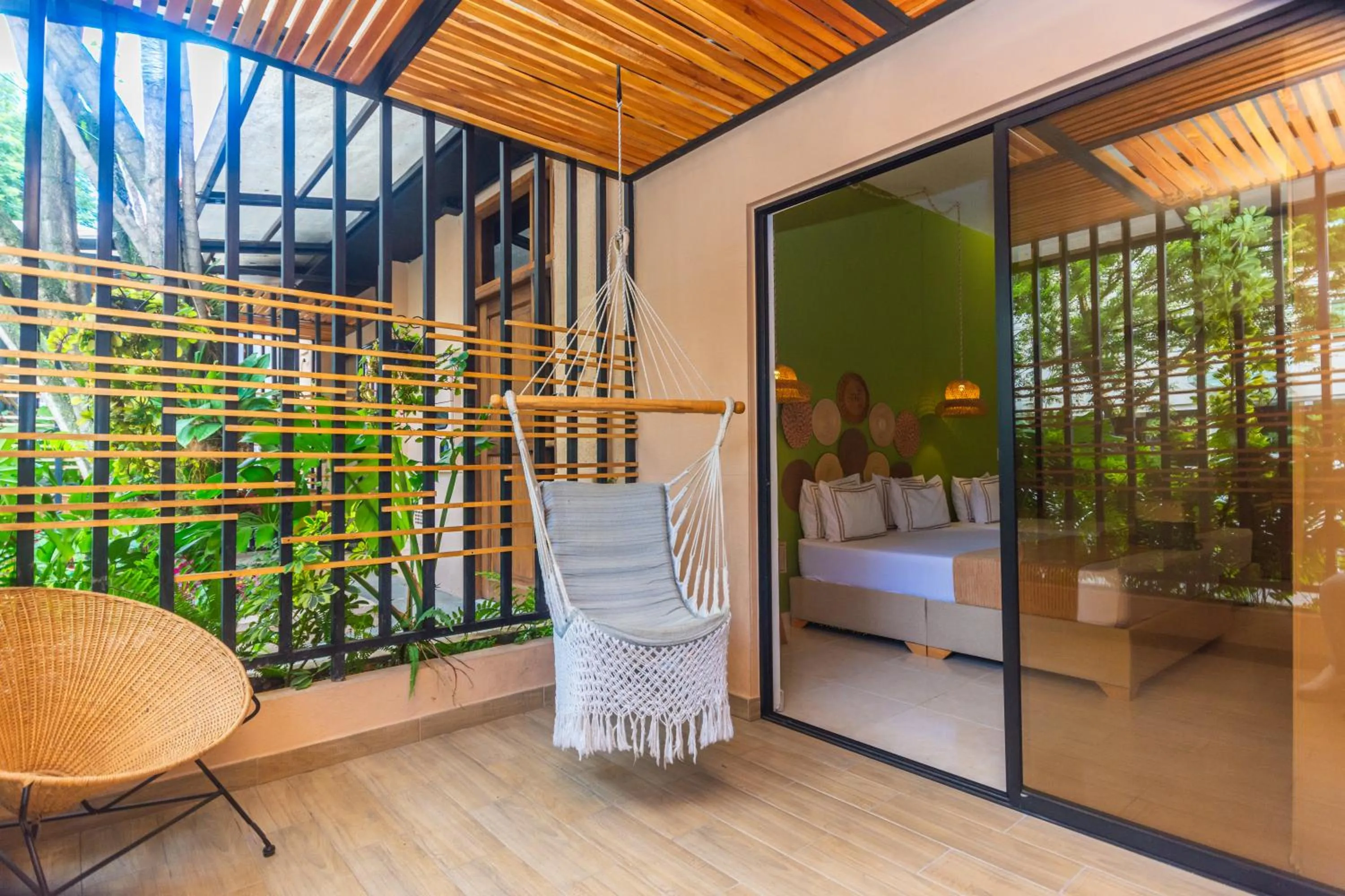 Balcony/Terrace in La Casona Hotel Boutique