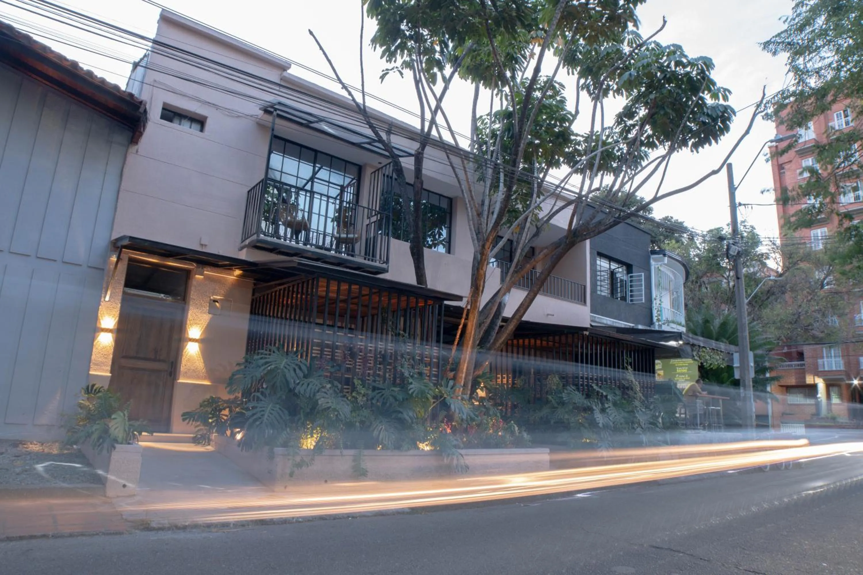 Property building in La Casona Hotel Boutique