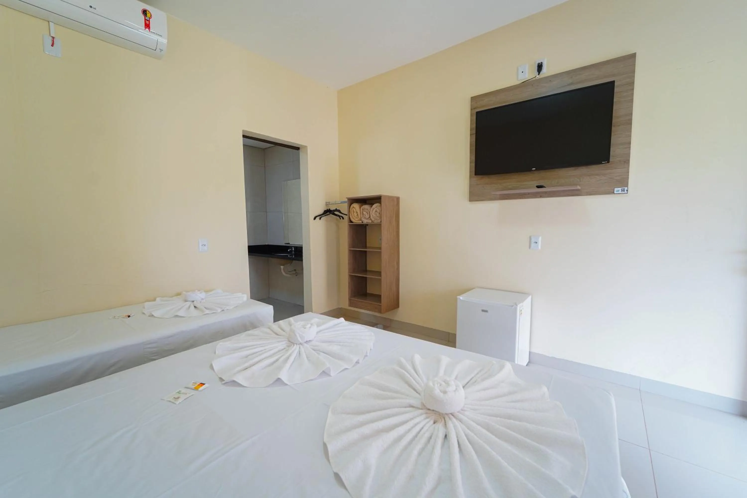 Bed in Verdant hotel