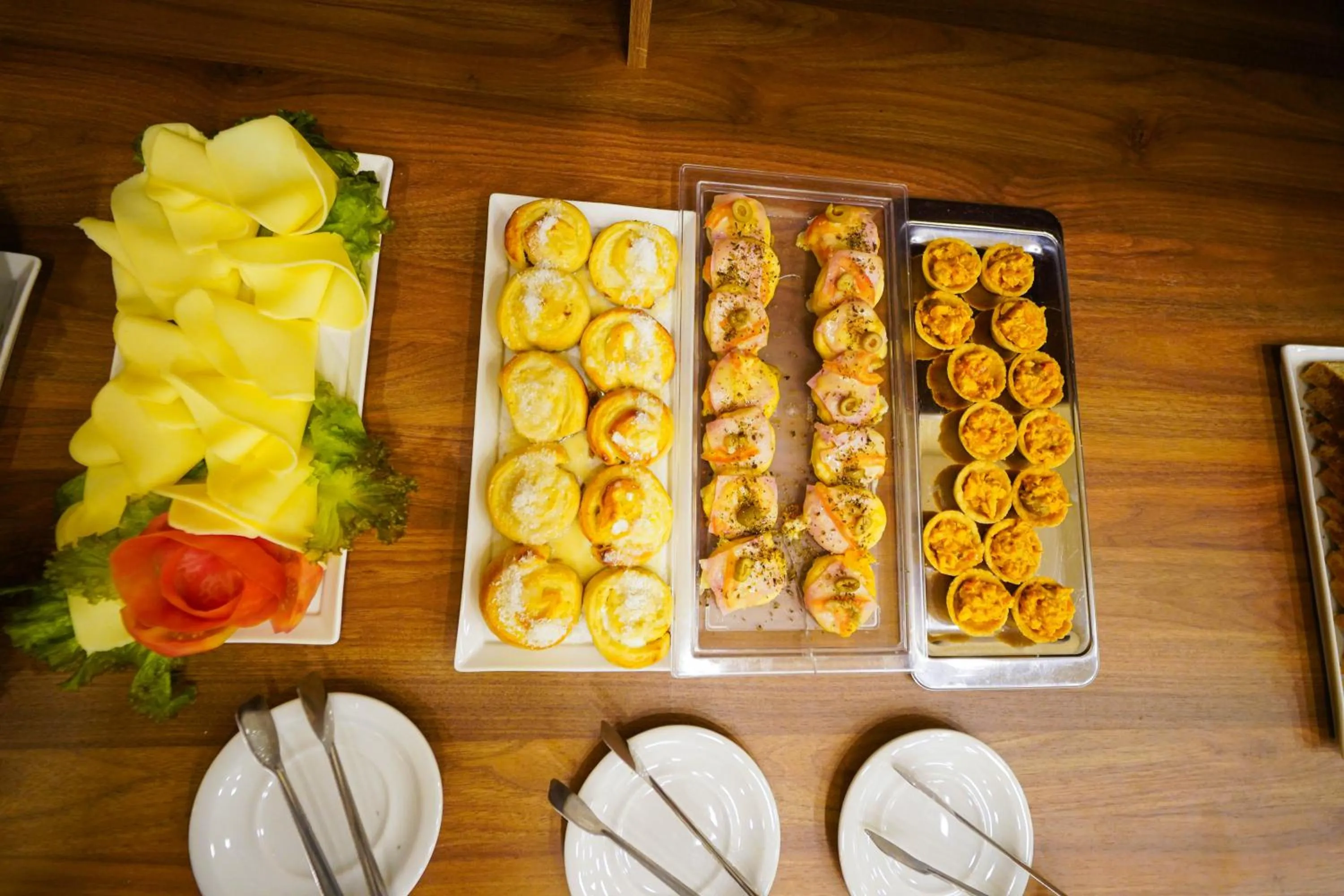 Breakfast in Verdant hotel