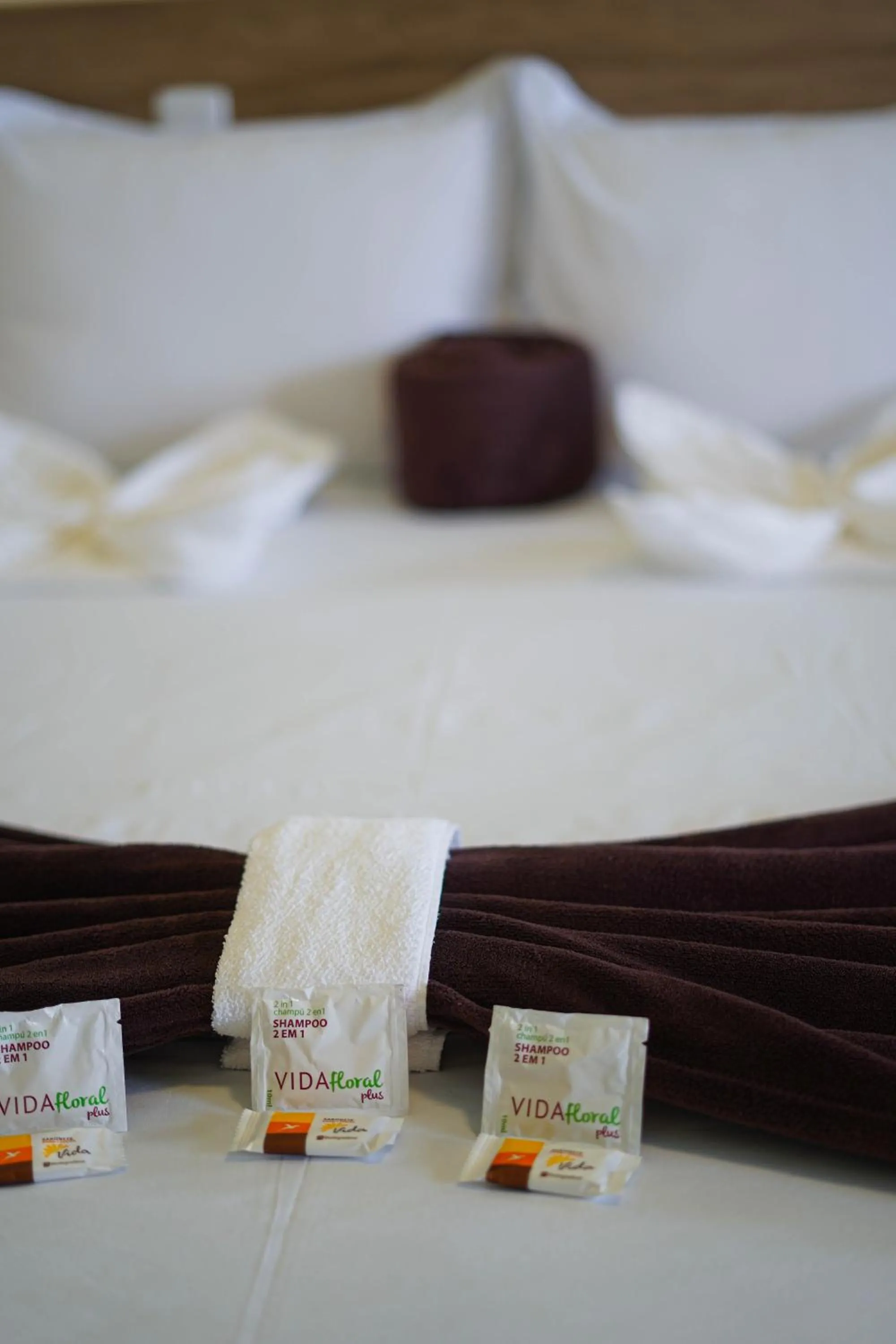 Bed in Verdant hotel