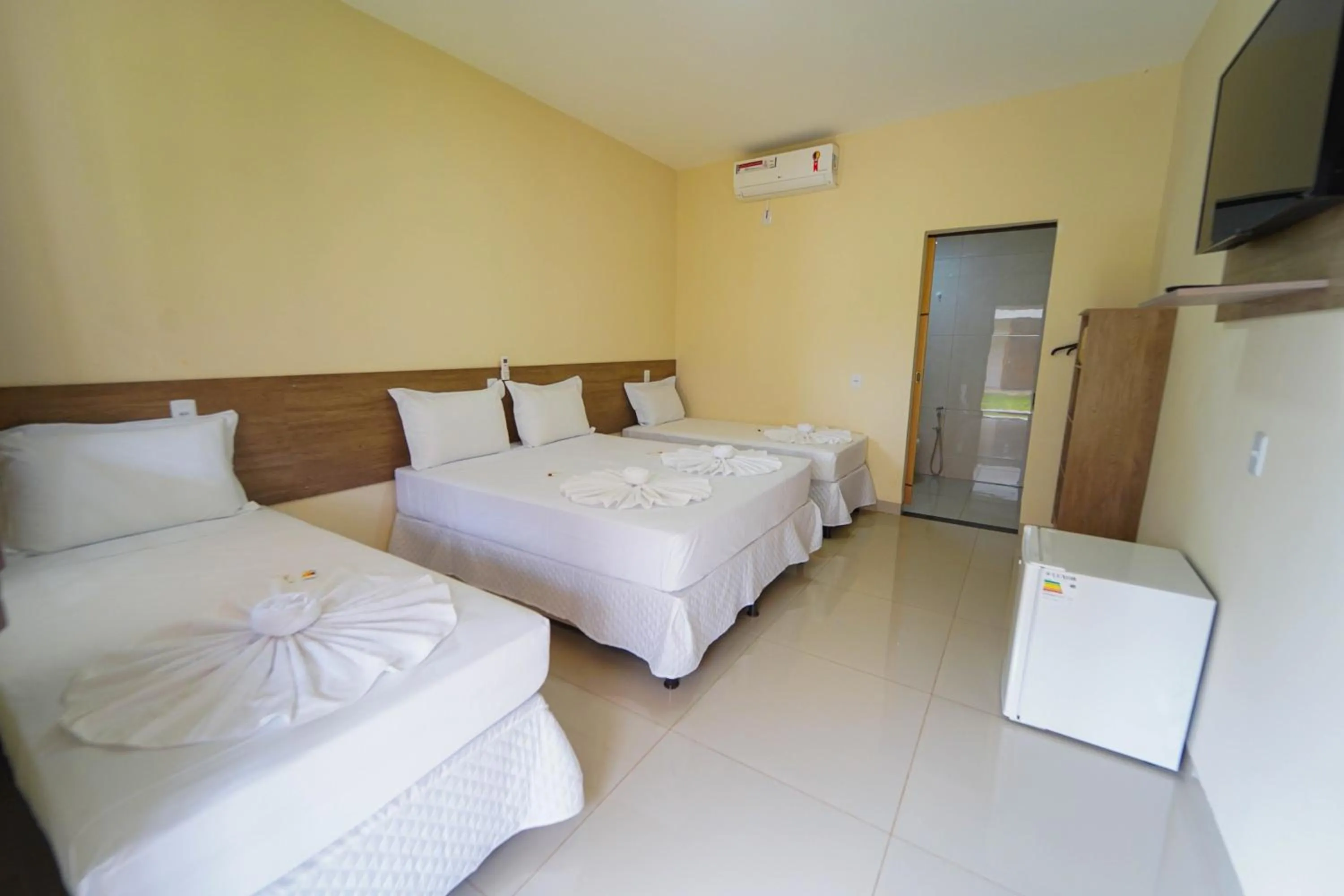 Bed in Verdant hotel