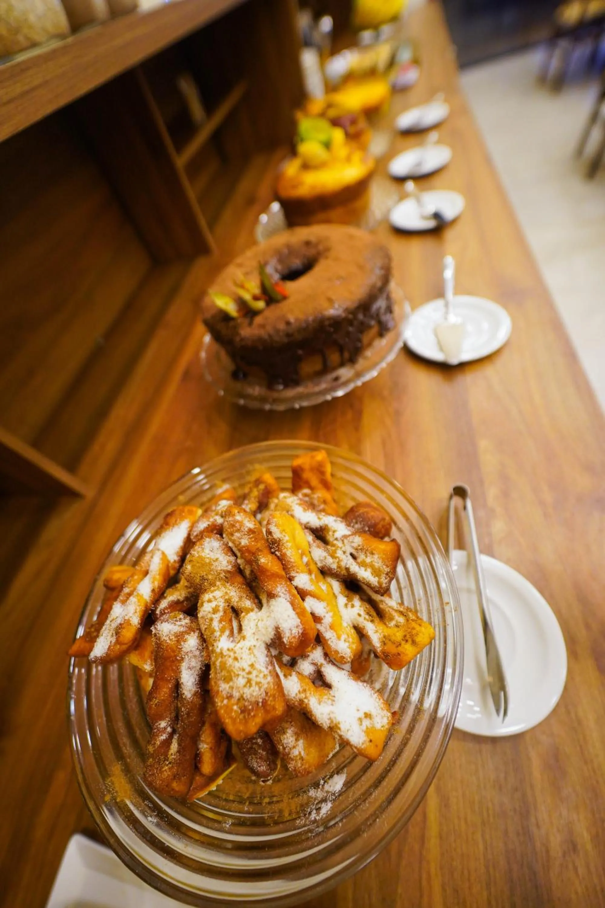 Breakfast in Verdant hotel