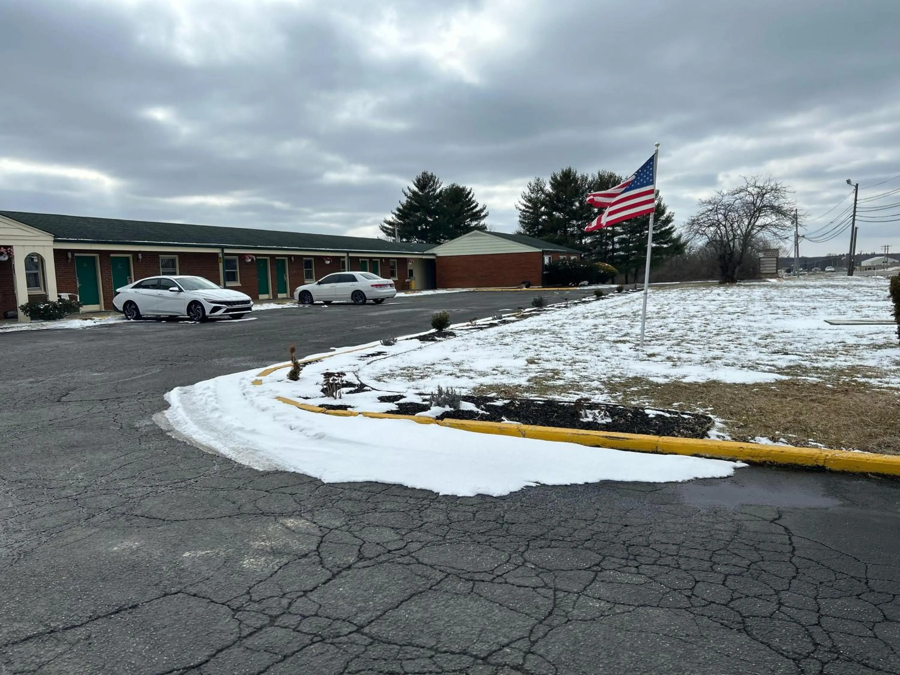 Property building in Hillcrest Motel by Oyo Aurora near Lawrenceburg