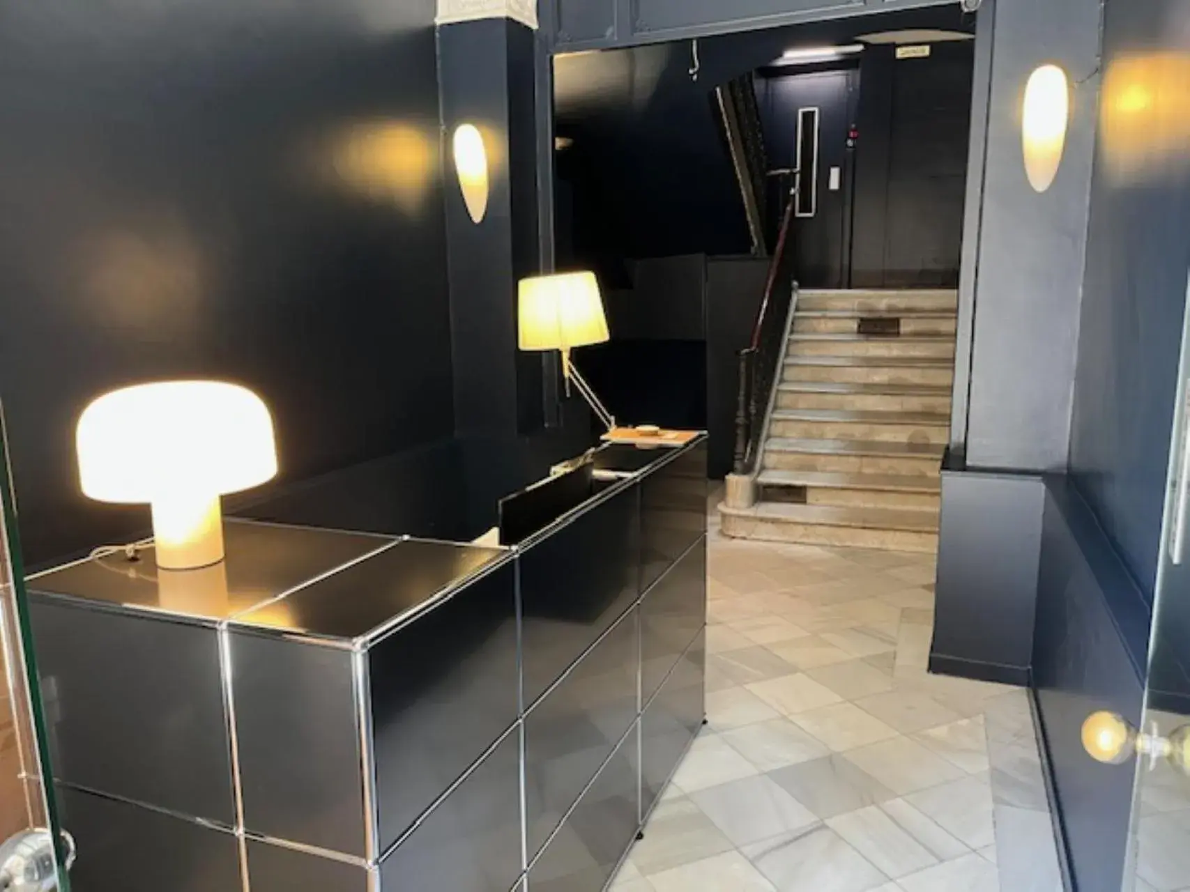 Lobby or reception in Hotel Aneto Lobby or reception in Hotel Aneto