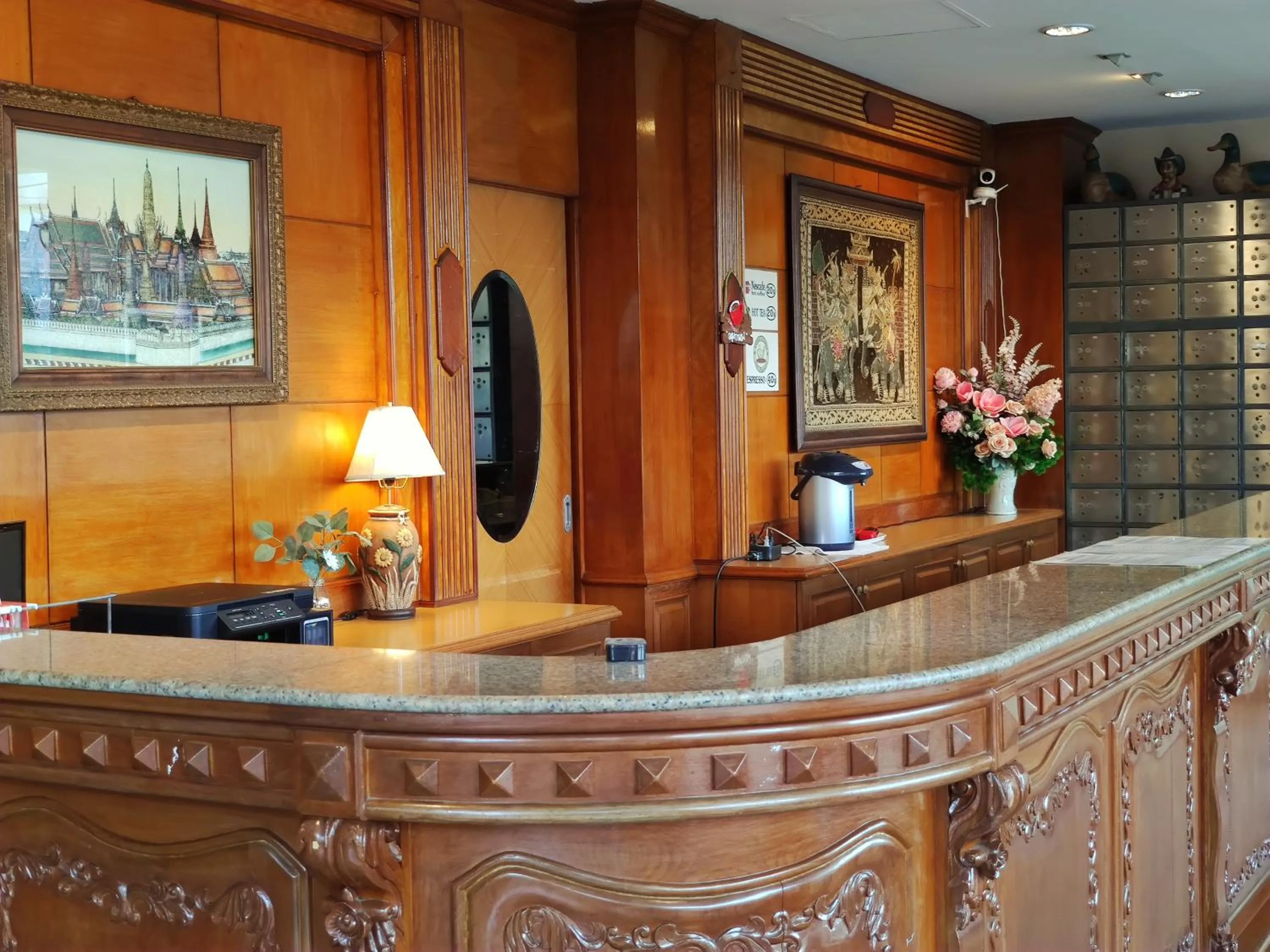 Lobby or reception in The Chanthong Residence and Hotel Pattaya