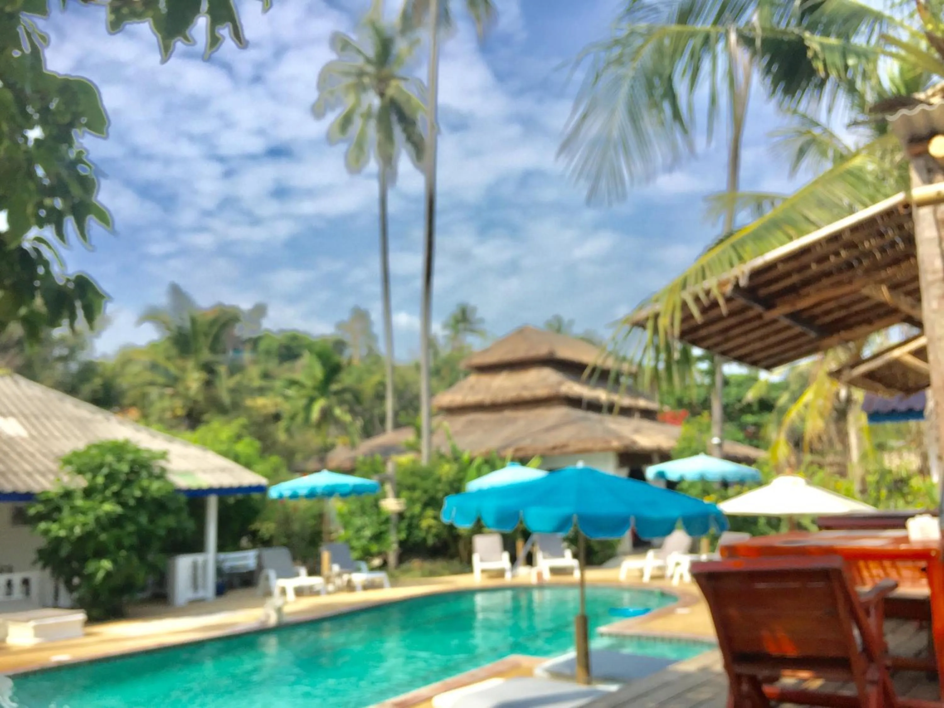 Swimming pool in Lamai chalet