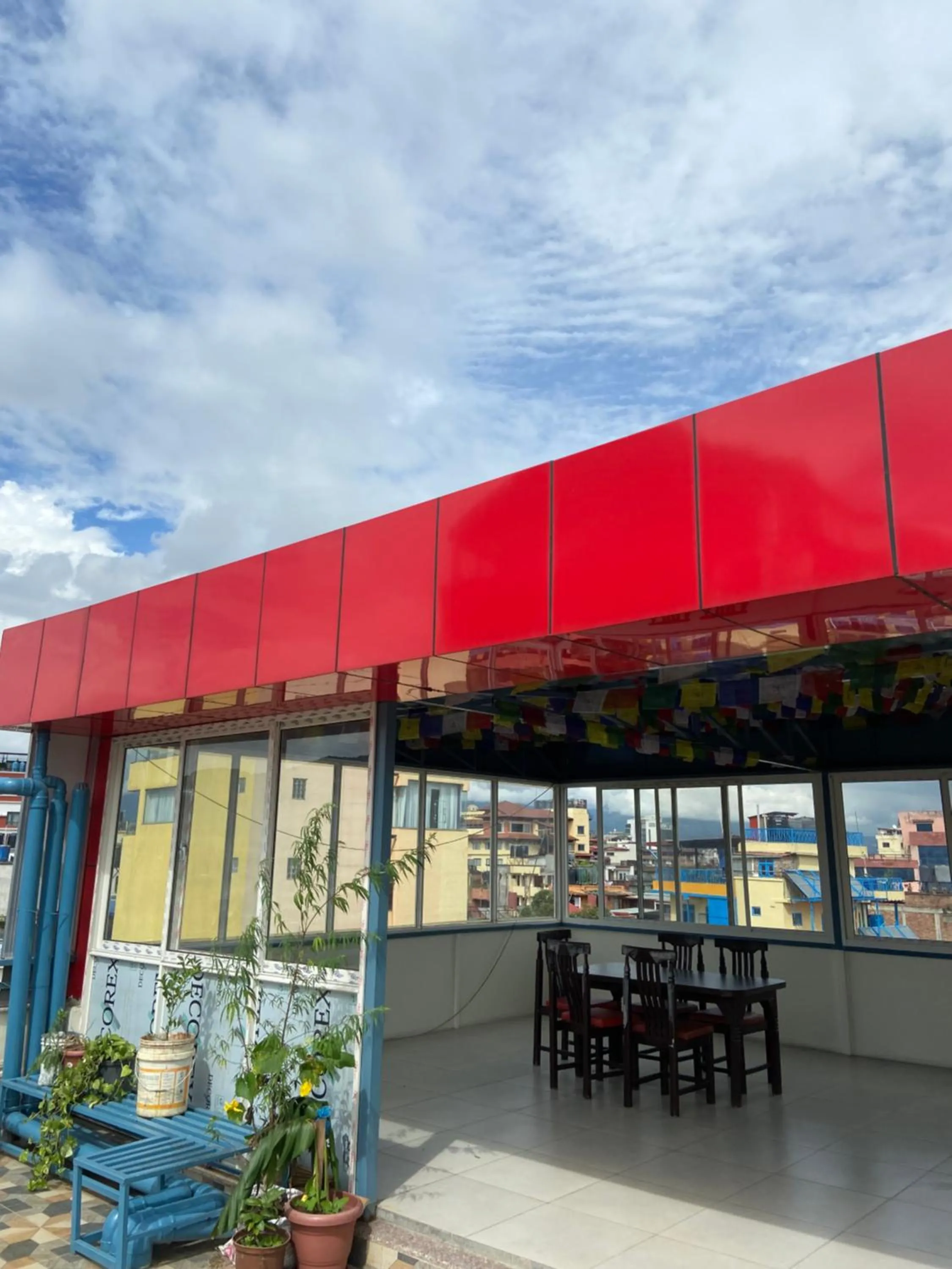 Balcony/Terrace in Hotel Abi International
