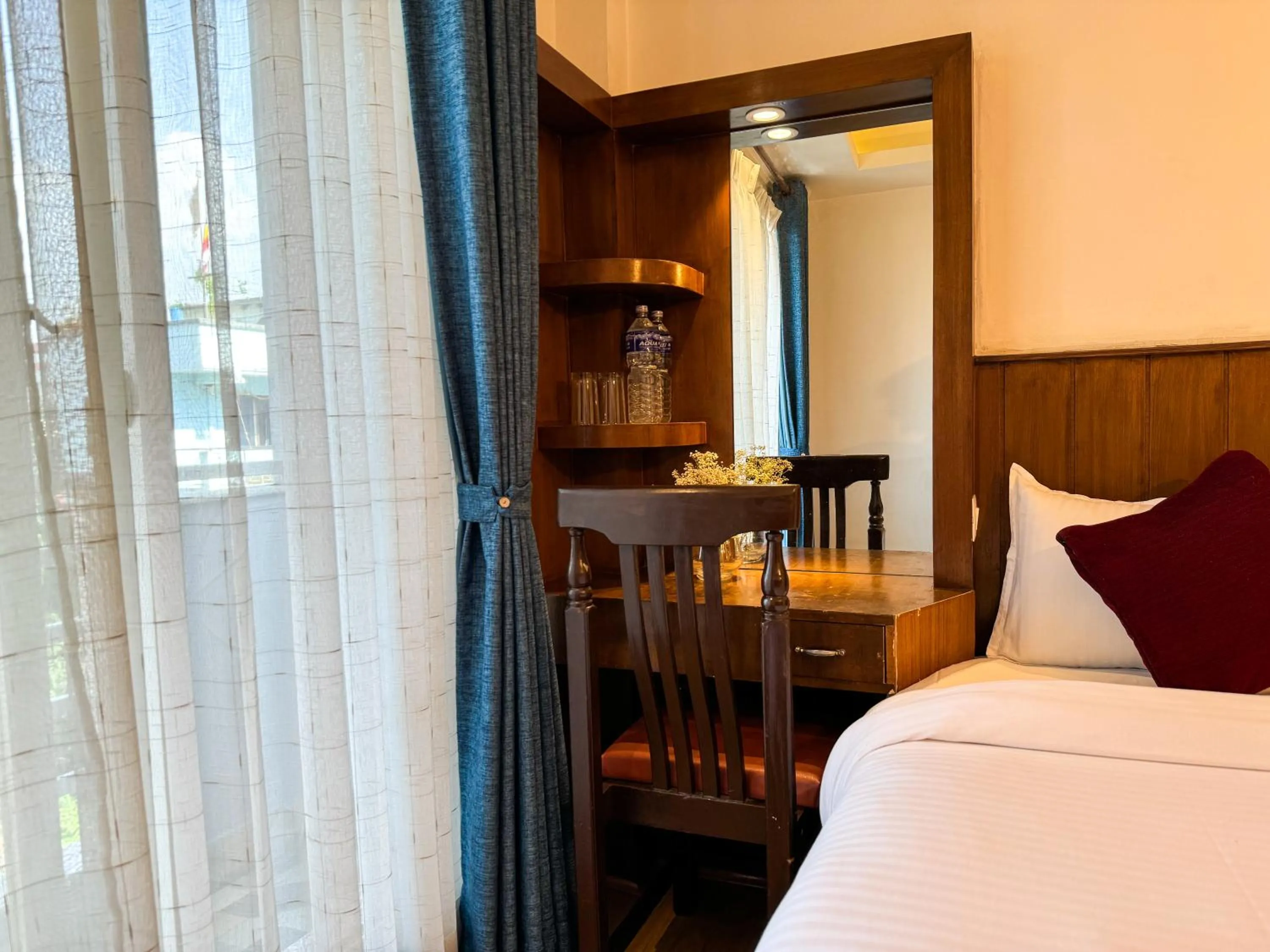 Bed in Hotel Abi International