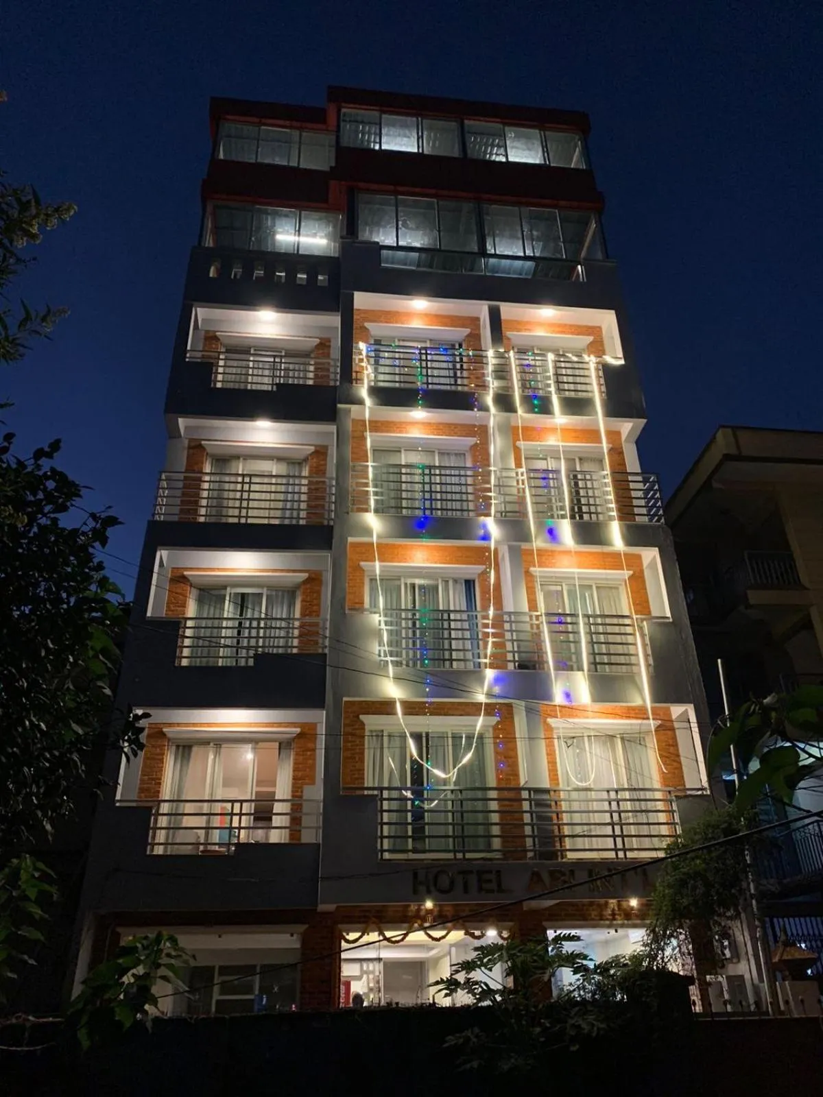 Property building in Hotel Abi International