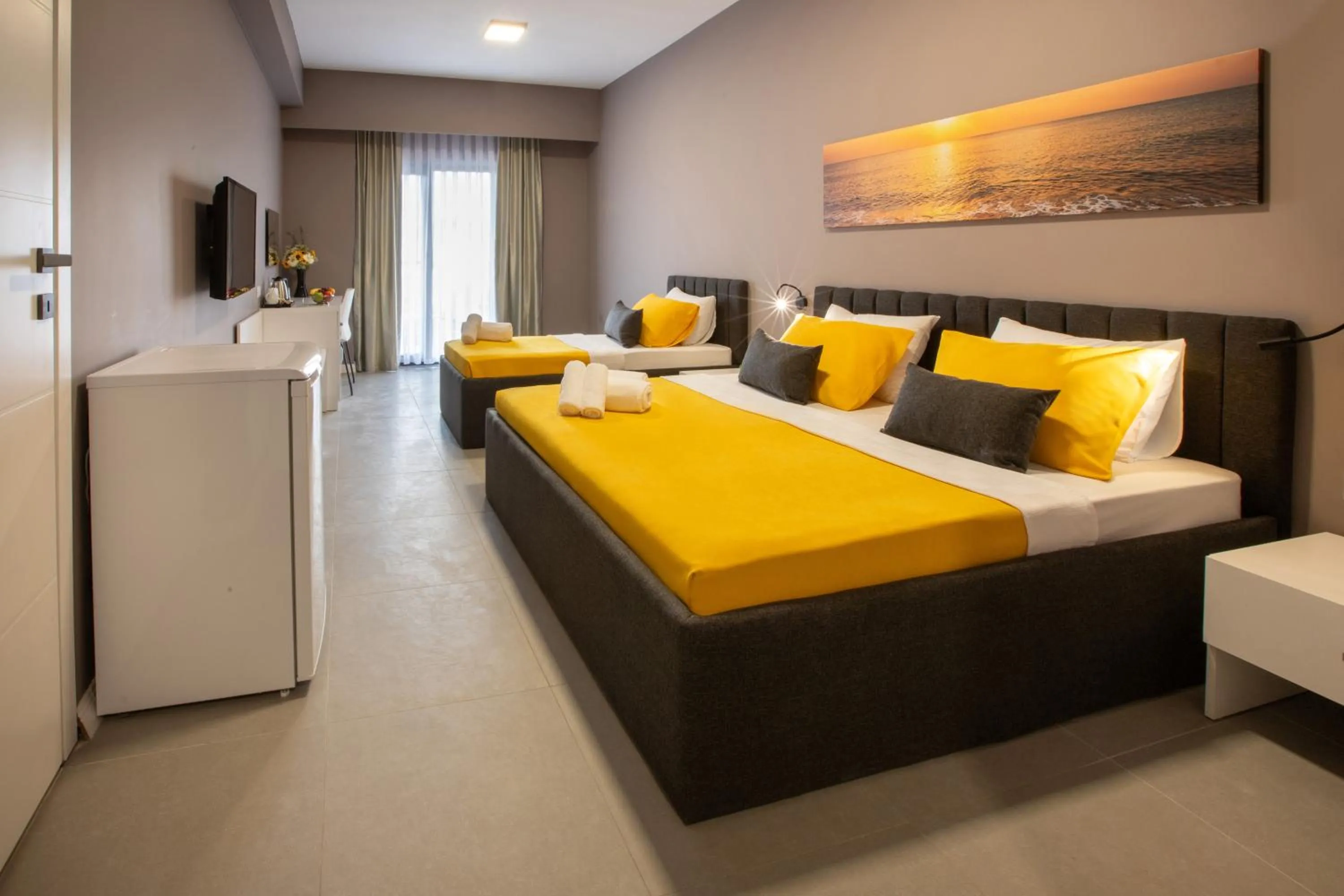 Bed in First Joy Hotel