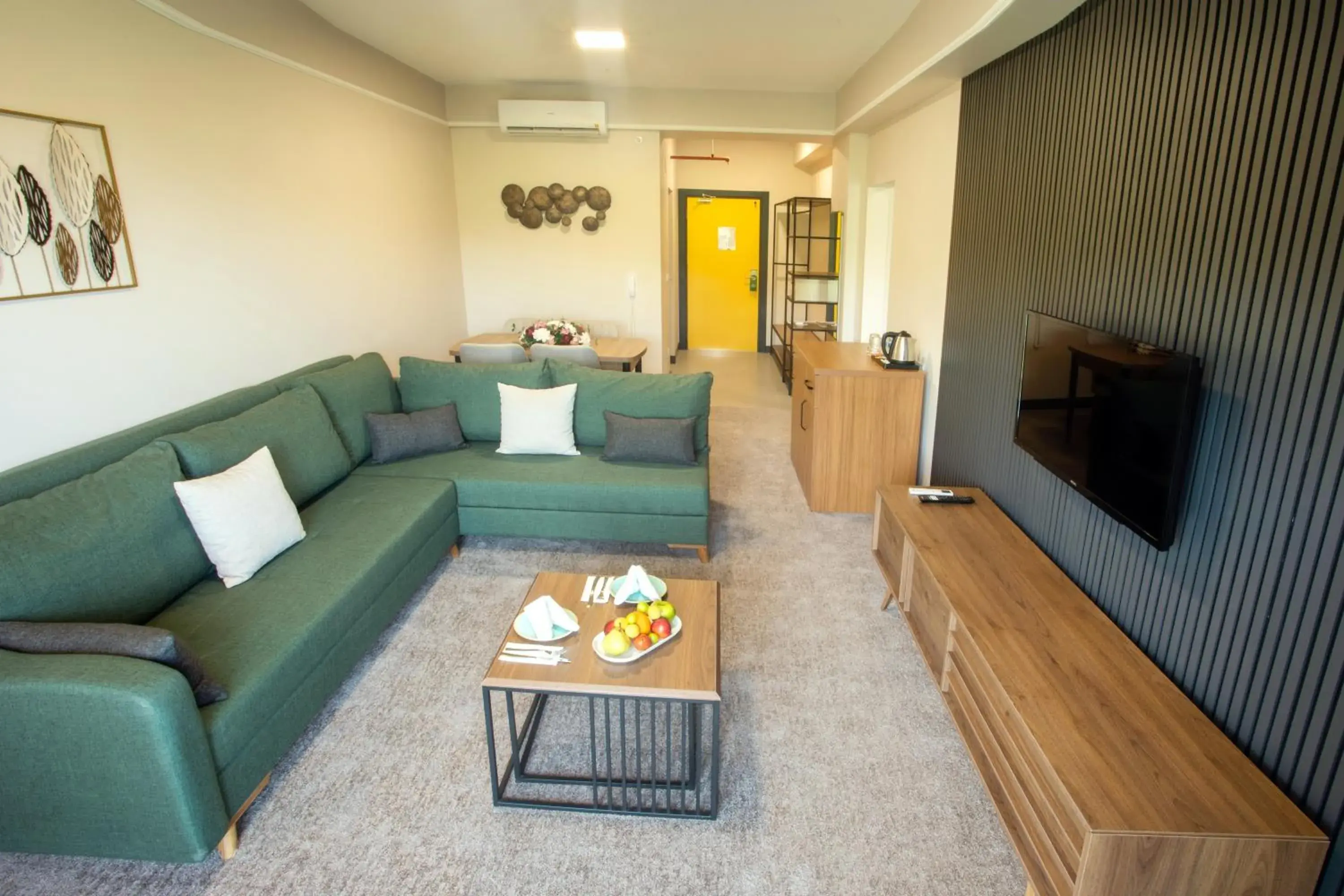 Living room in First Joy Hotel Living room in First Joy Hotel