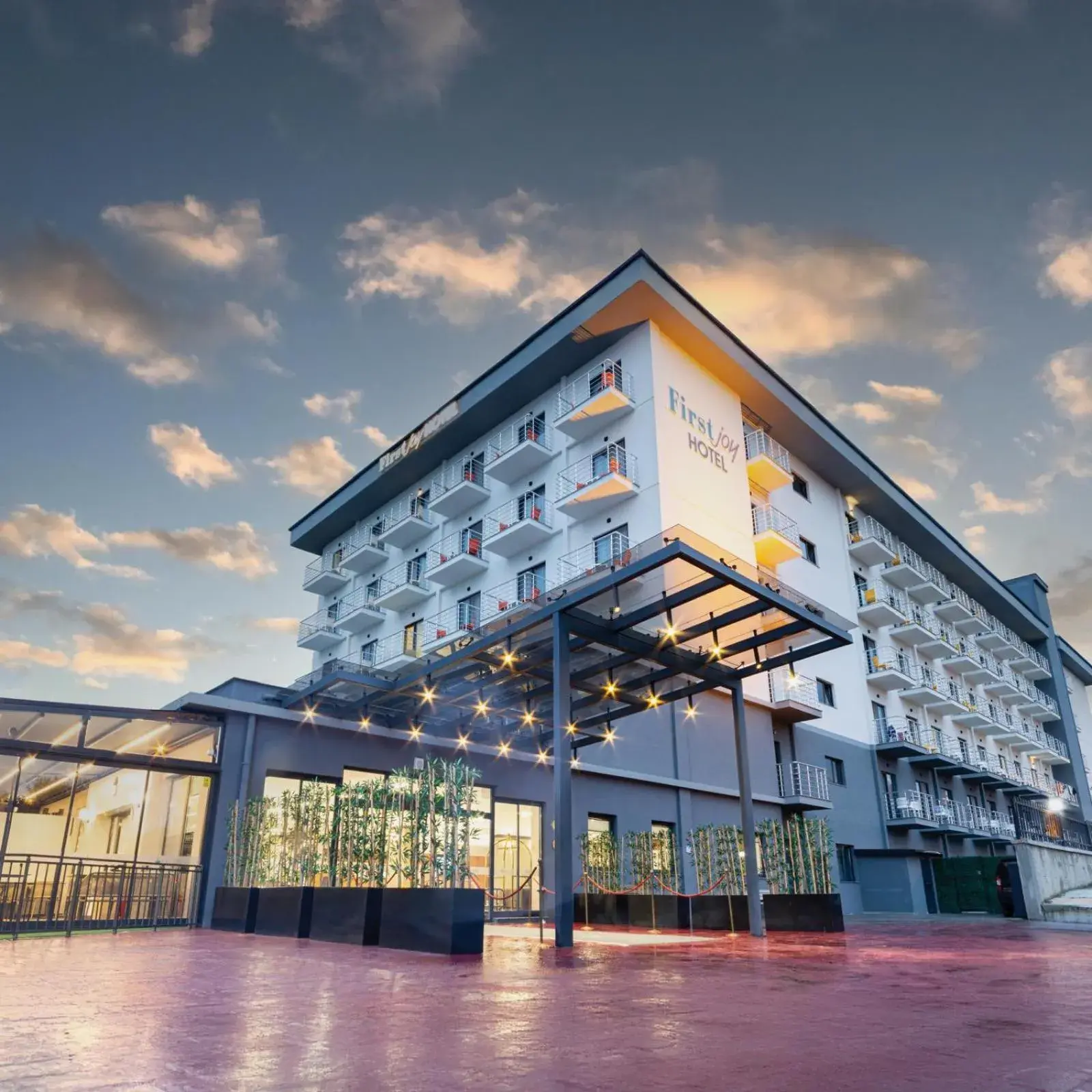 Property building in First Joy Hotel Property building in First Joy Hotel