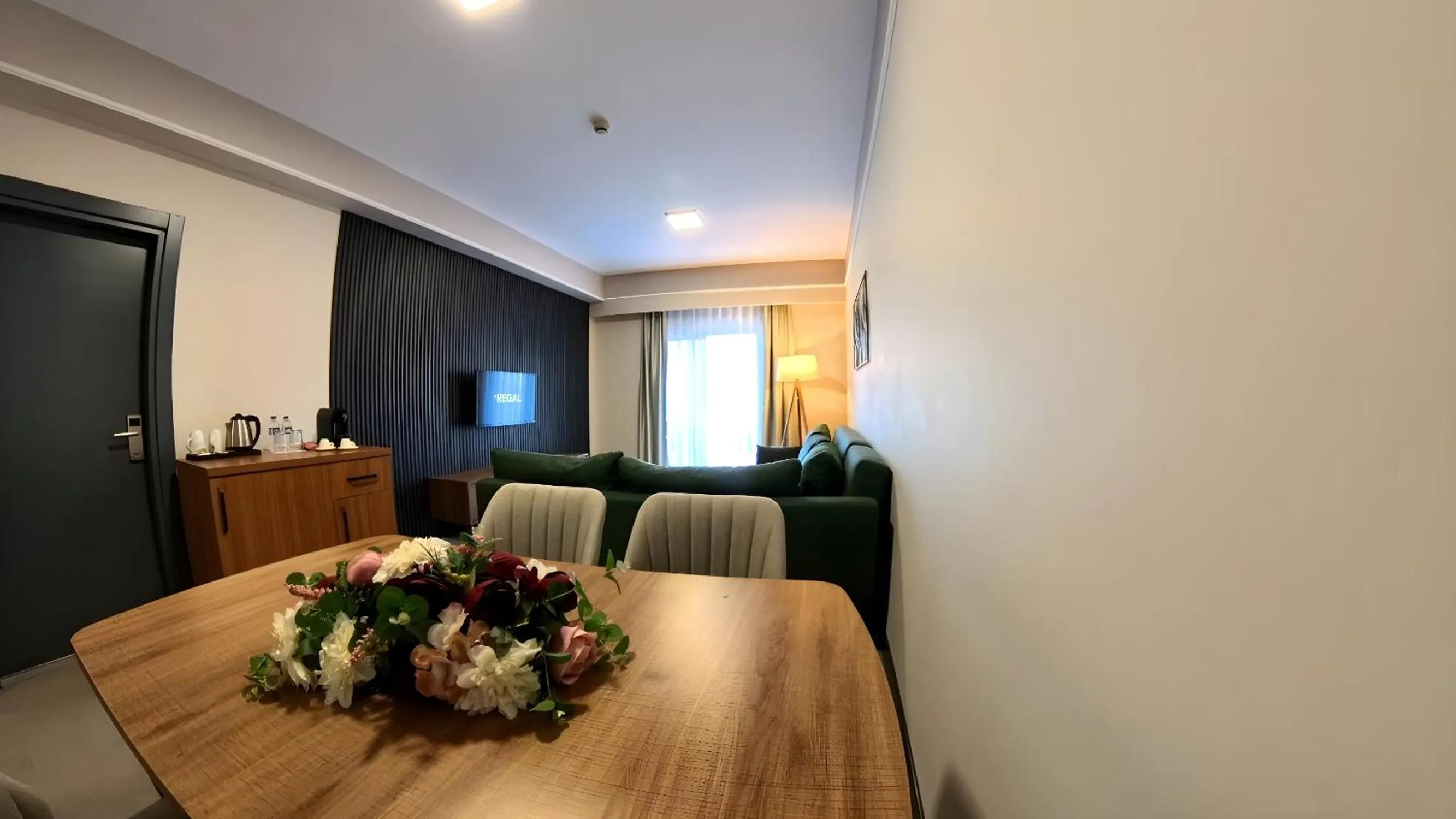 Living room in First Joy Hotel