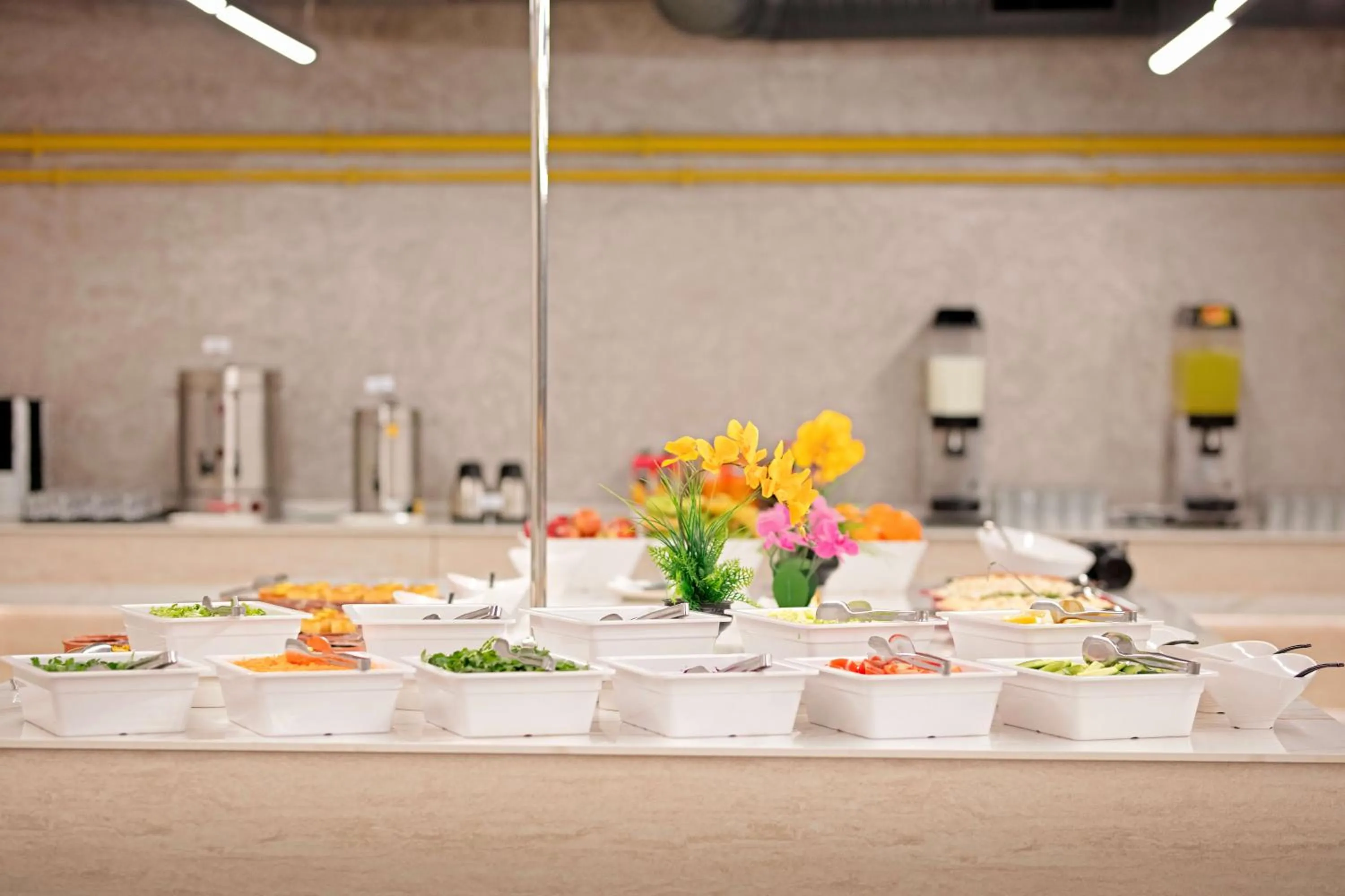 Buffet breakfast in First Joy Hotel