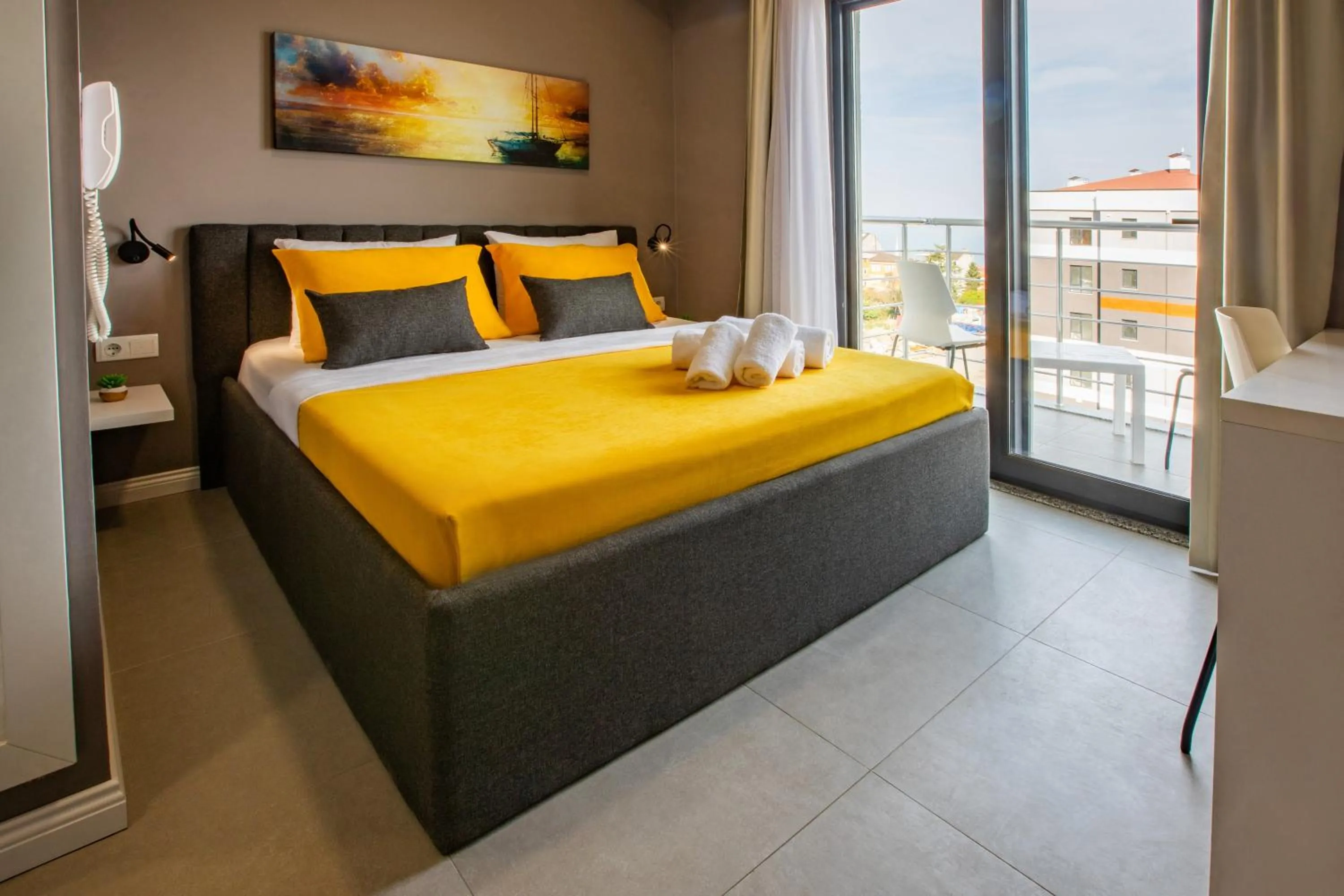 Bed in First Joy Hotel