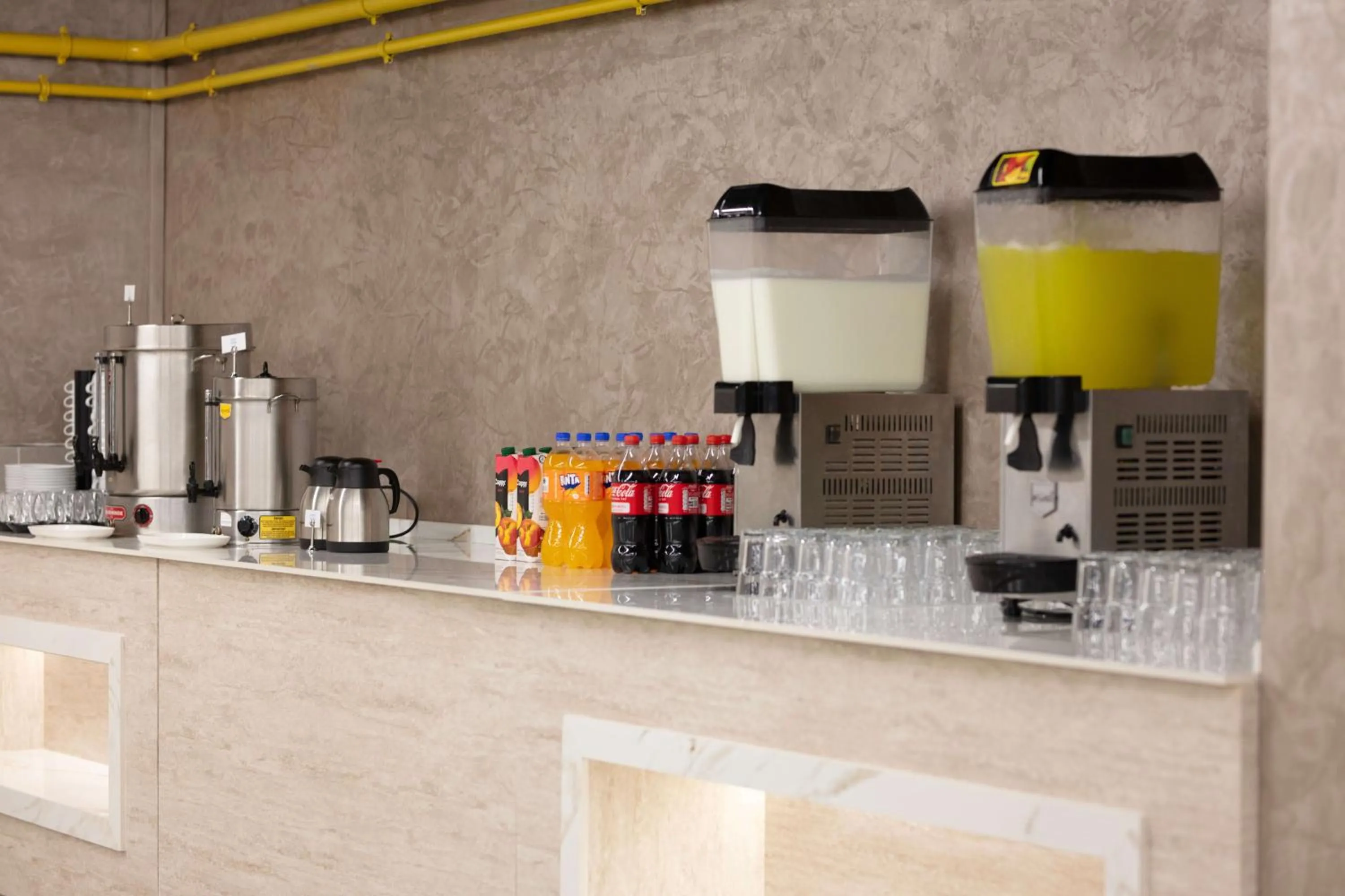 Buffet breakfast in First Joy Hotel