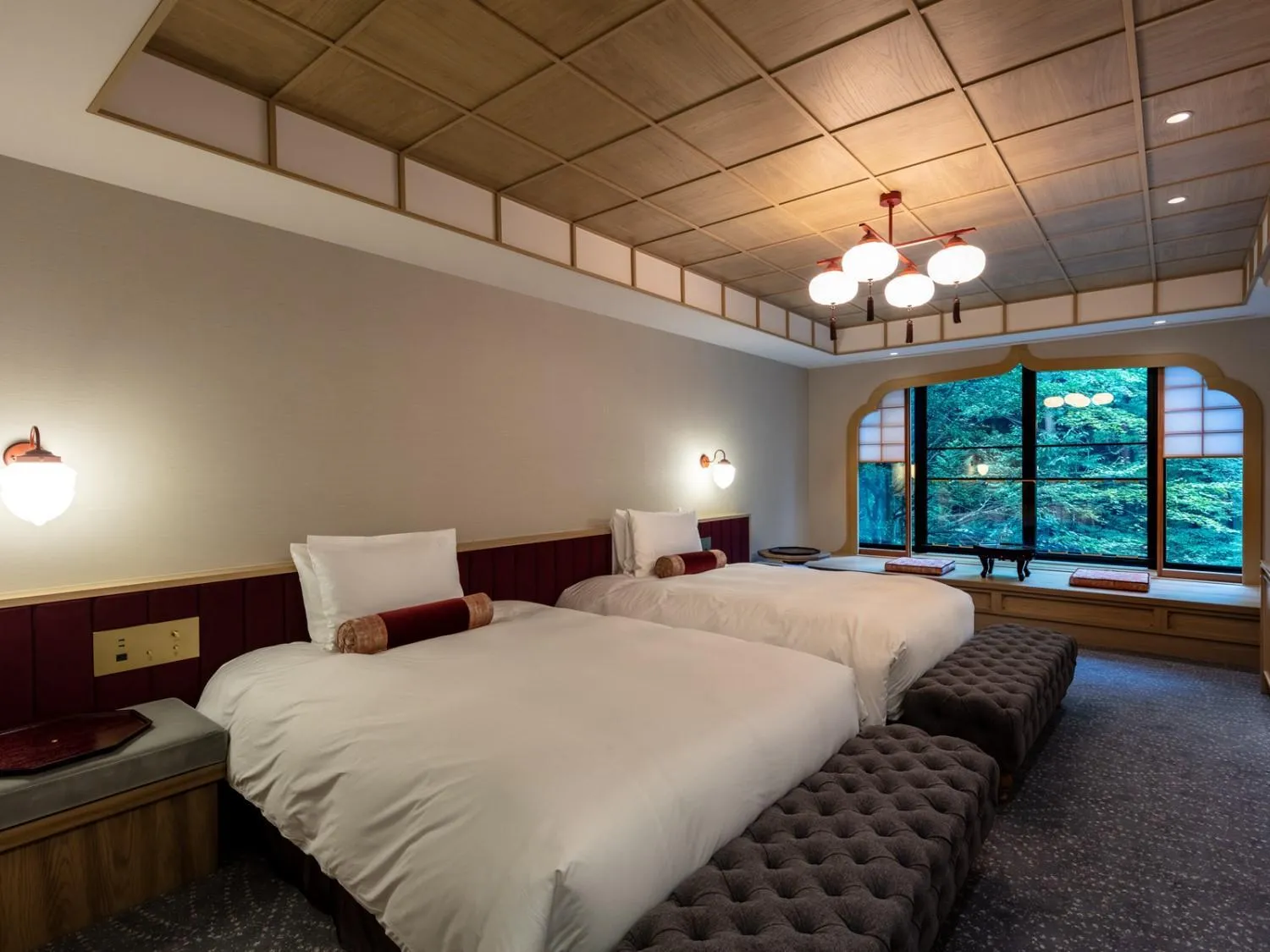 Bedroom, Bed in Fufu Nikko