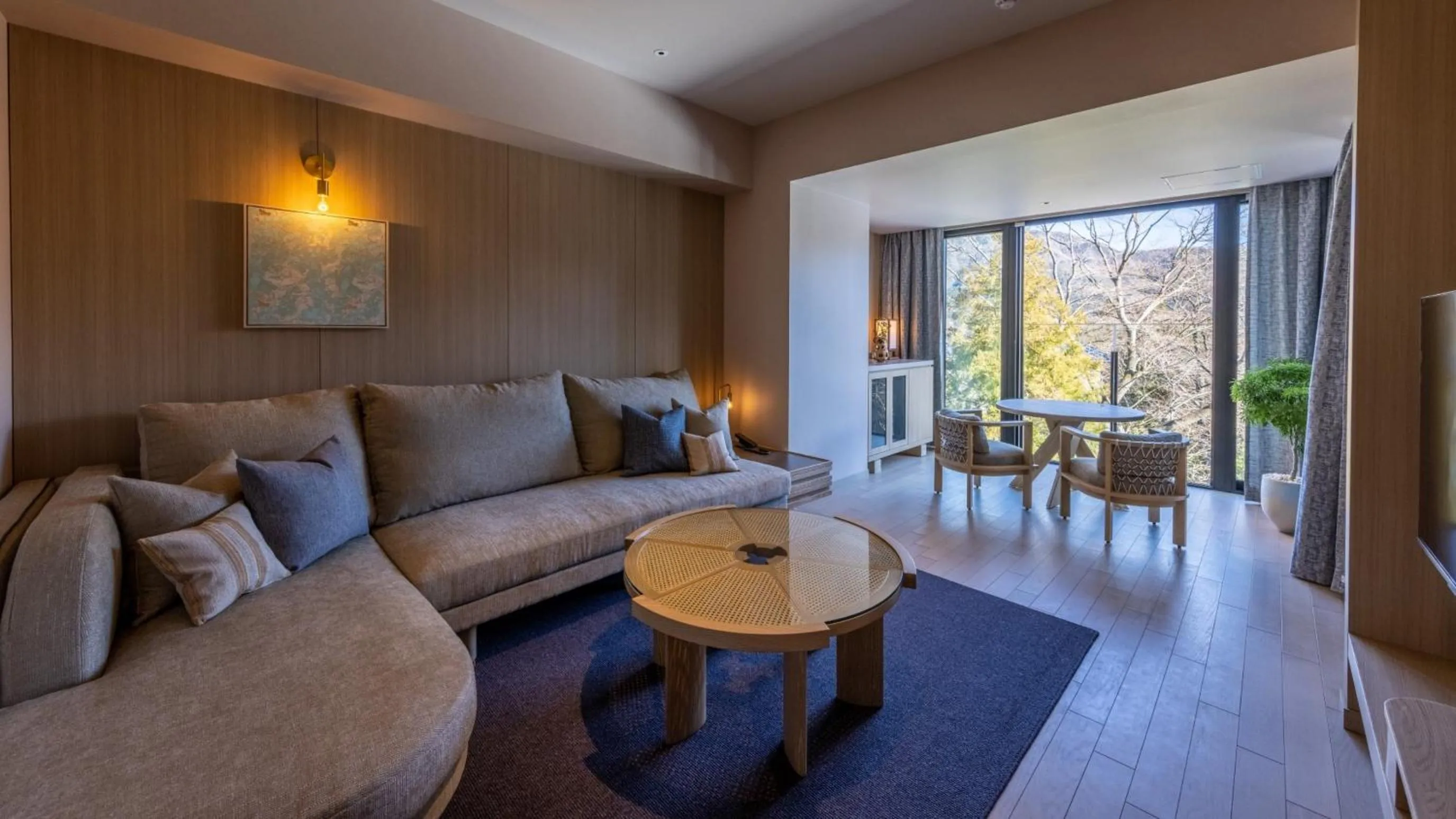 Living room in Fufu Hakone