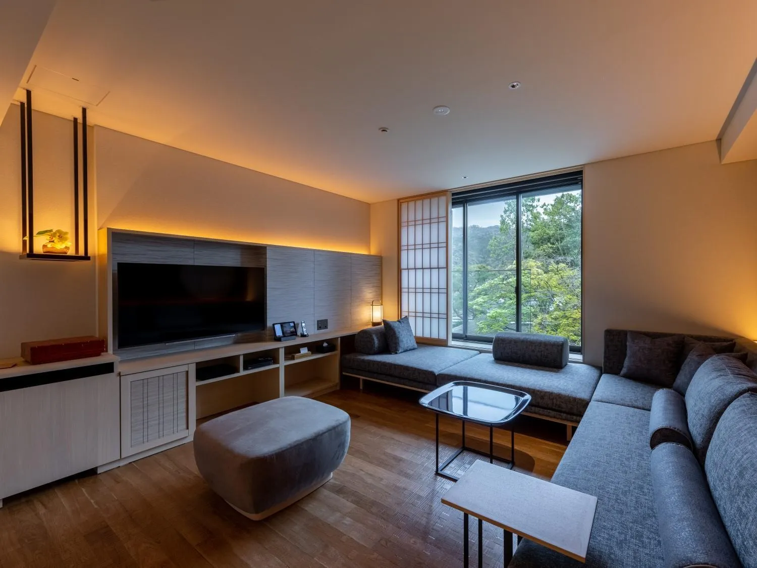 Living room in Fufu Kyoto