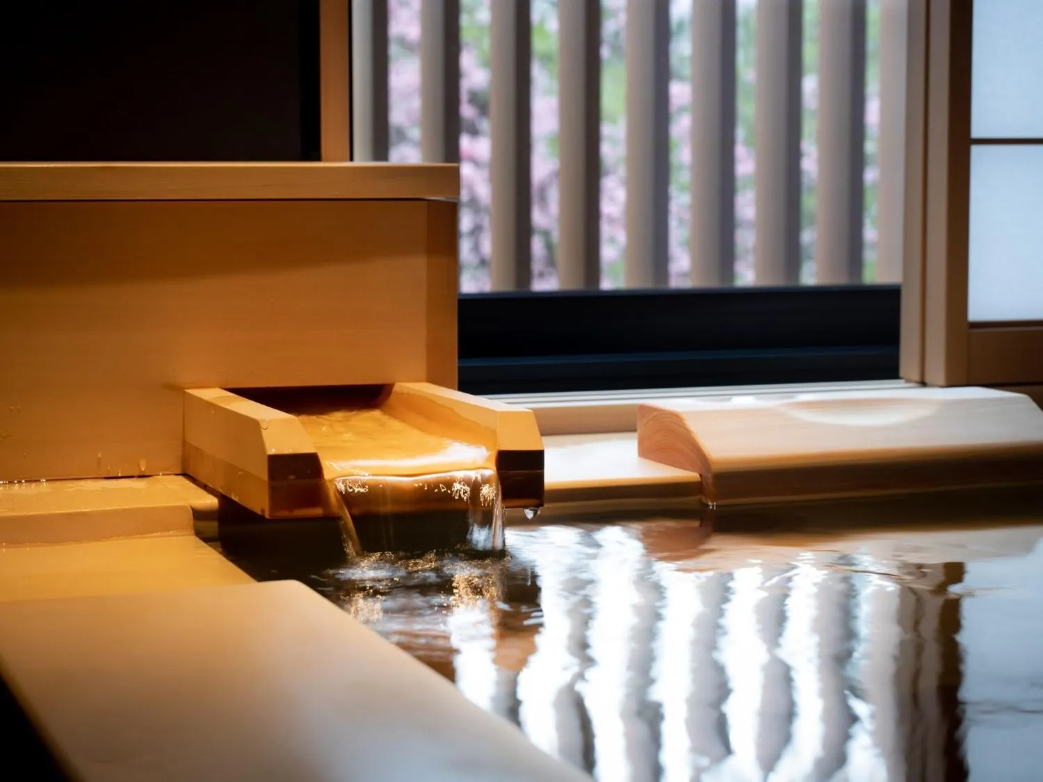 Hot Spring Bath, Bed in Fufu Kyoto