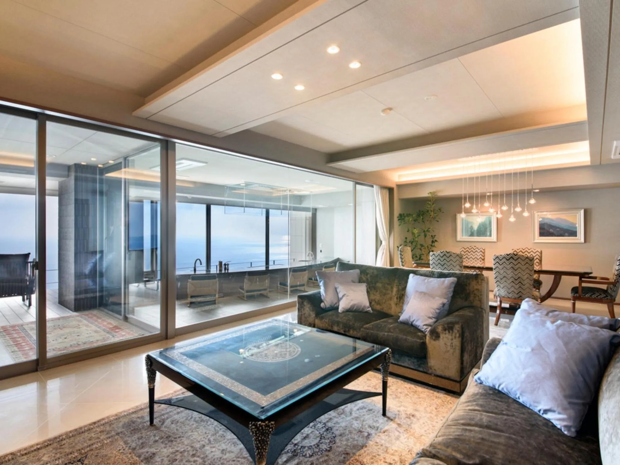 Living room in Atami Sekaie