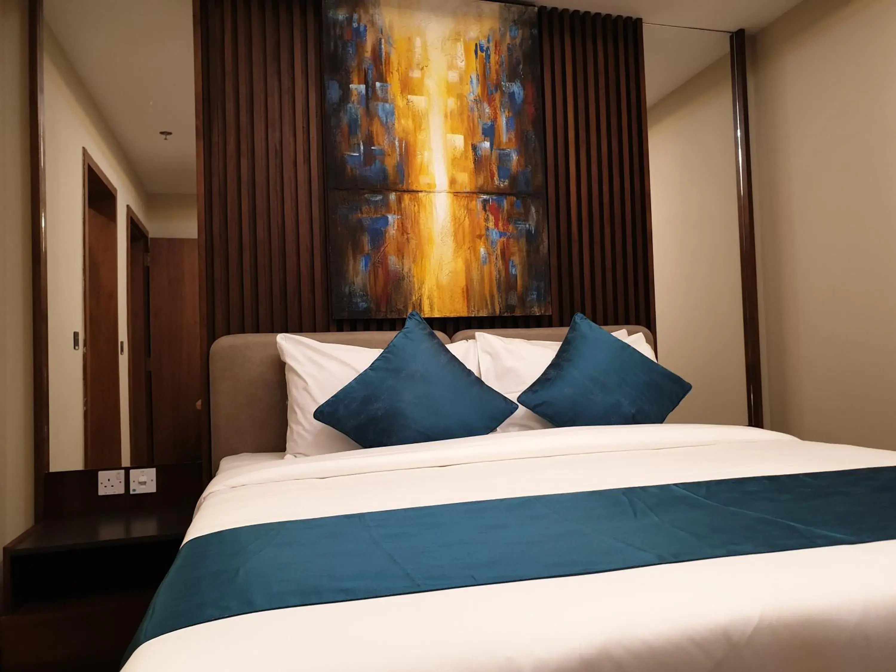 Bed in Terminal Inn Mansoura-Furnished Hotel & Apartment Bed in Terminal Inn Mansoura-Furnished Hotel & Apartment