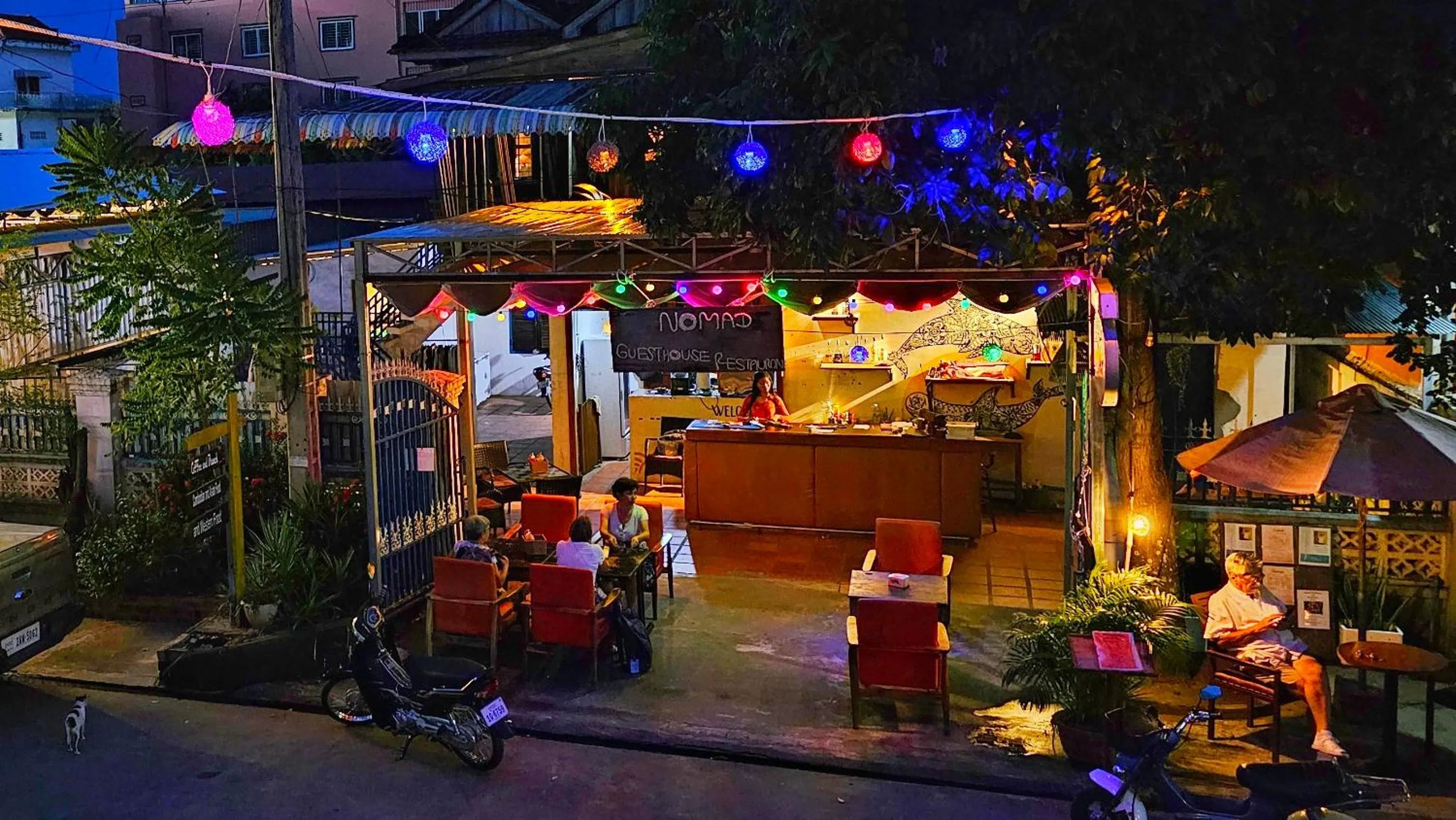 Property building in Nomad Guesthouse