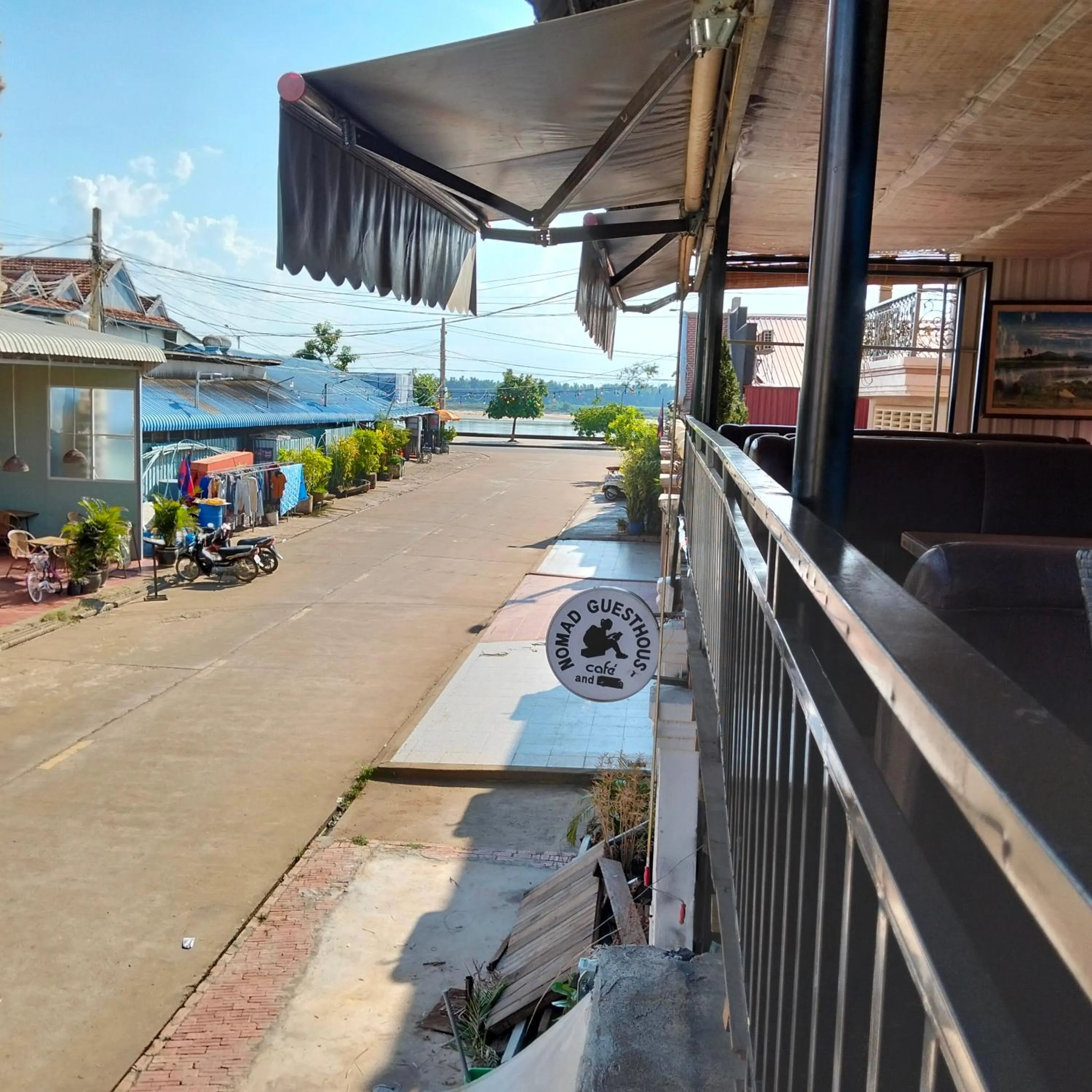 Patio in Nomad Guesthouse