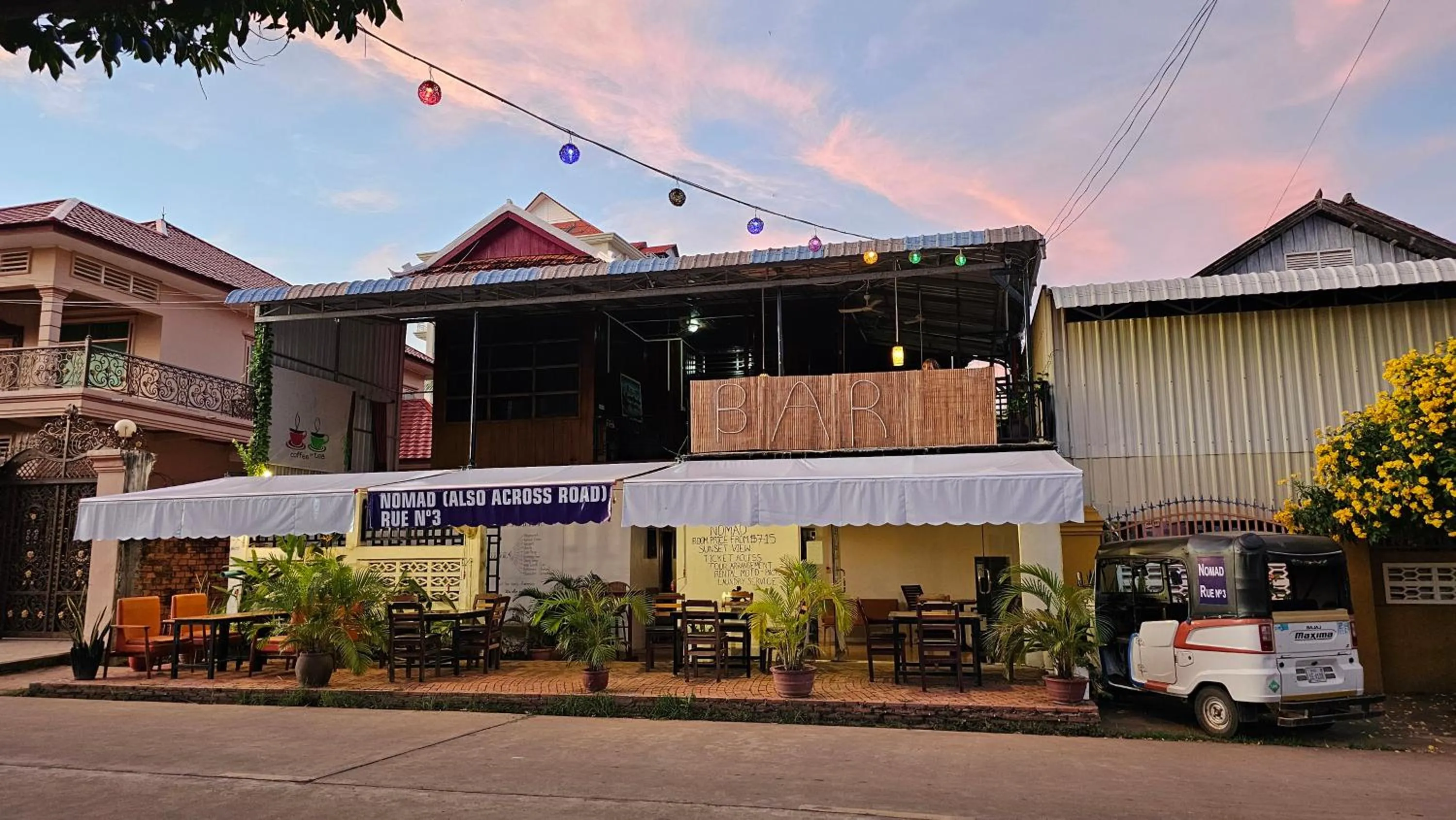 Property building in Nomad Guesthouse