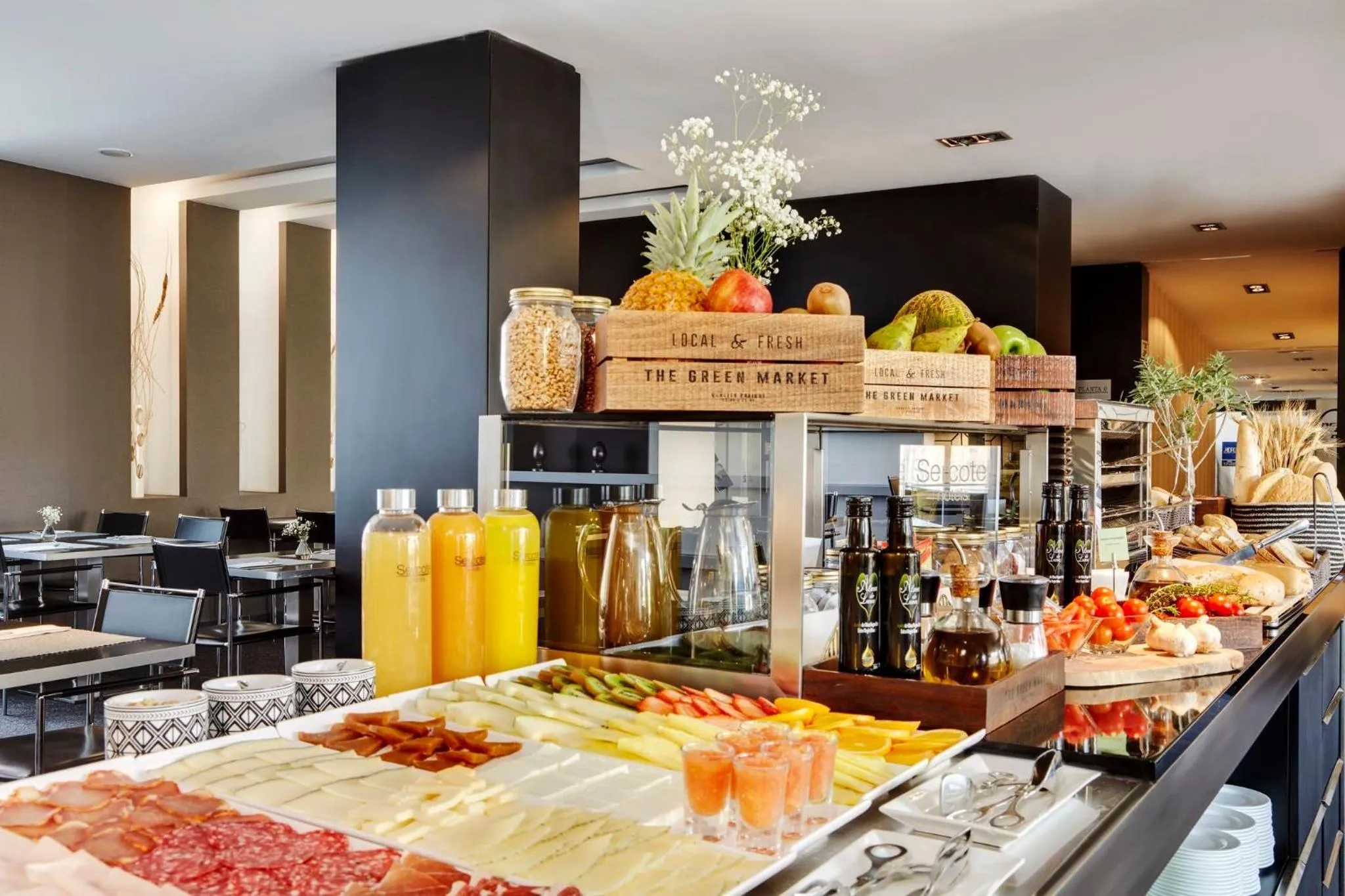 Breakfast in Hotel Sercotel Ciutat D'Alcoi