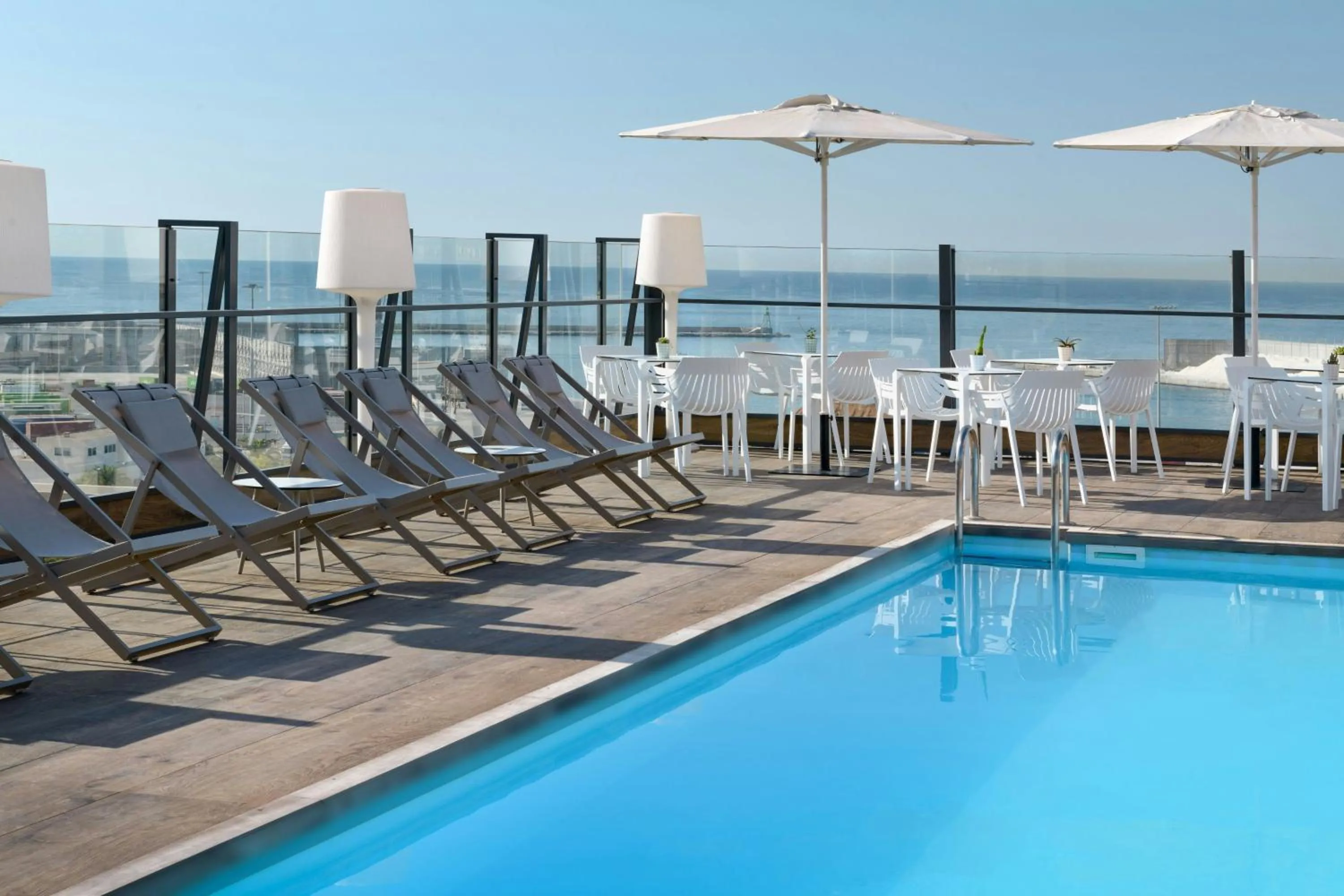 Swimming pool in AC Hotel by Marriott Alicante