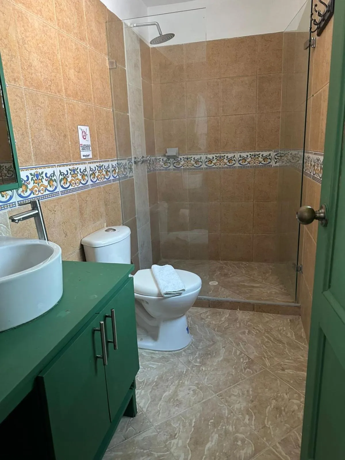 Bathroom in Finca Hotel Guadalupe