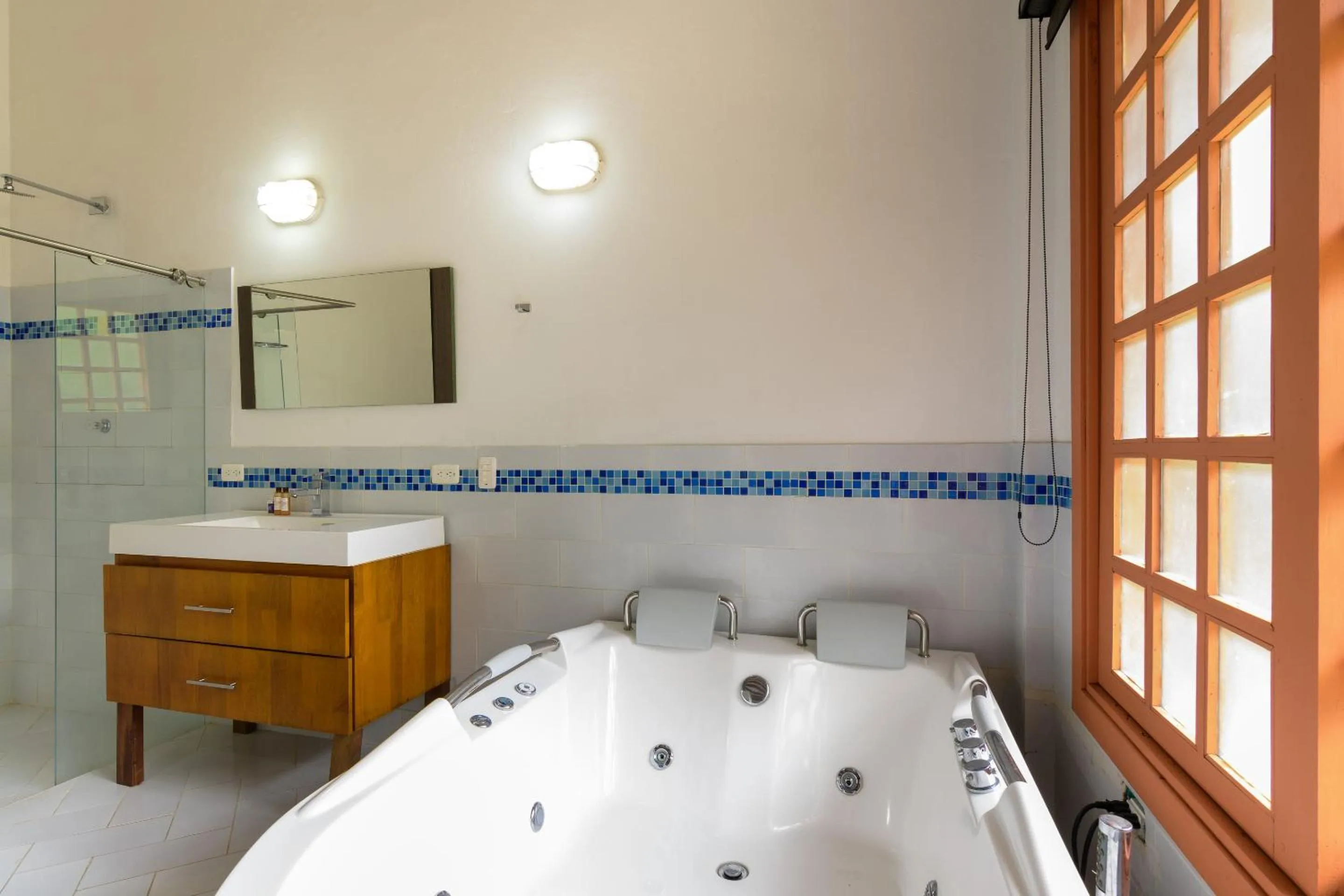 Bathroom in Finca Hotel Guadalupe