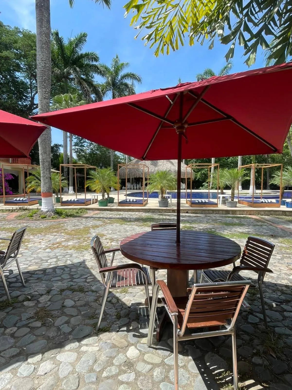 Swimming pool in Finca Hotel Guadalupe