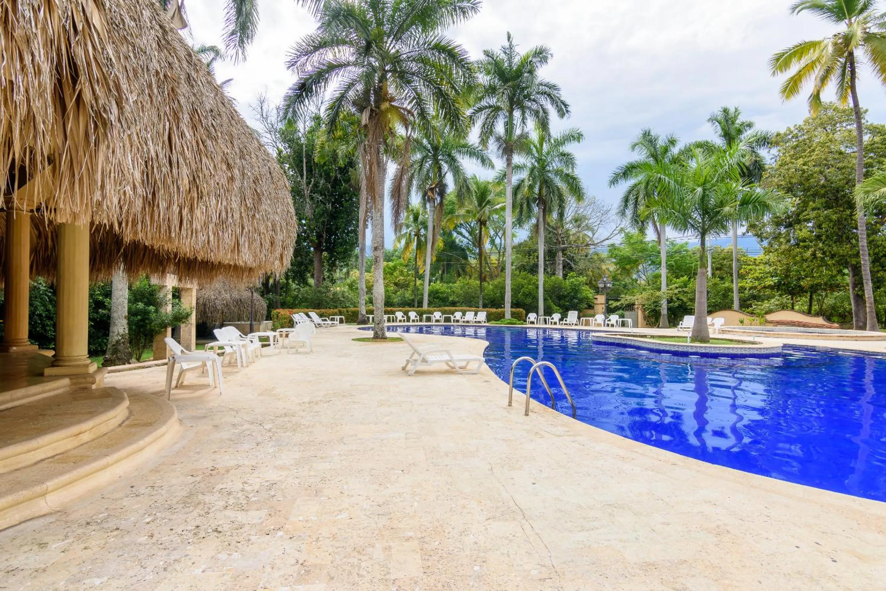Swimming pool in Finca Hotel Guadalupe