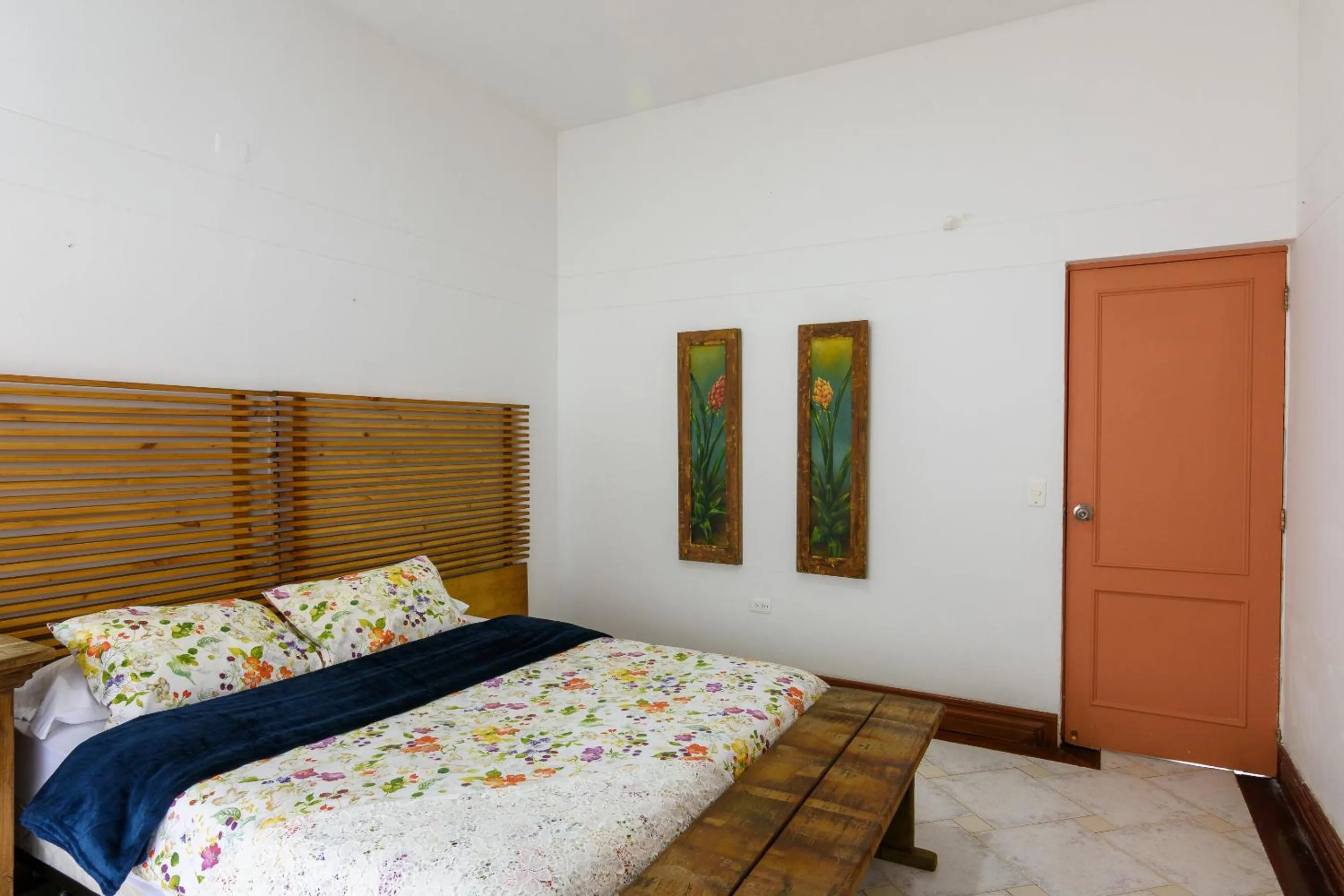 Bed in Finca Hotel Guadalupe