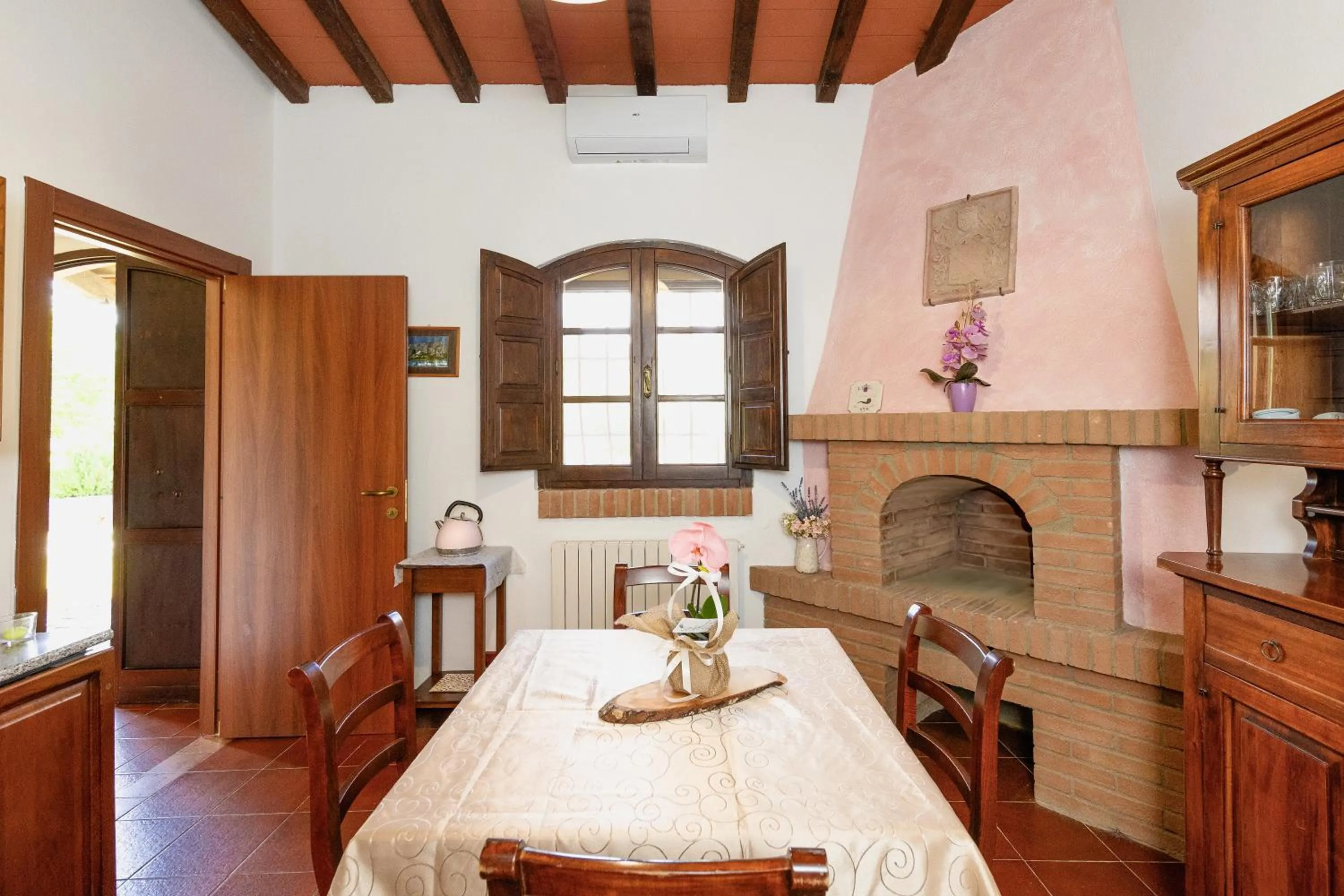 kitchen in Villa Cresci con piscina Tuscan villa with pool near Sassetta thermal baths & Bolgheri Wine Route