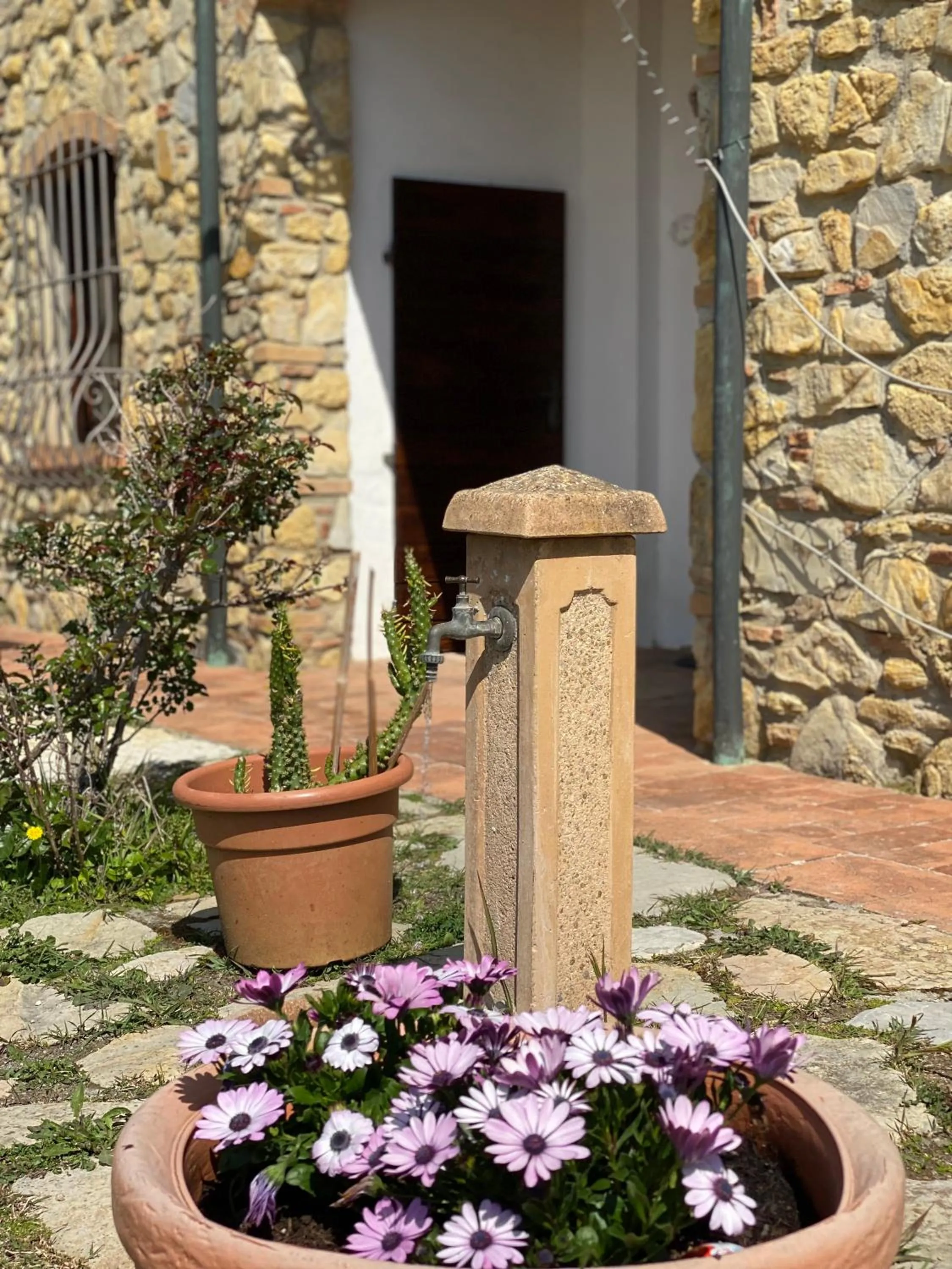Garden in Villa Cresci con piscina Tuscan villa with pool near Sassetta thermal baths & Bolgheri Wine Route