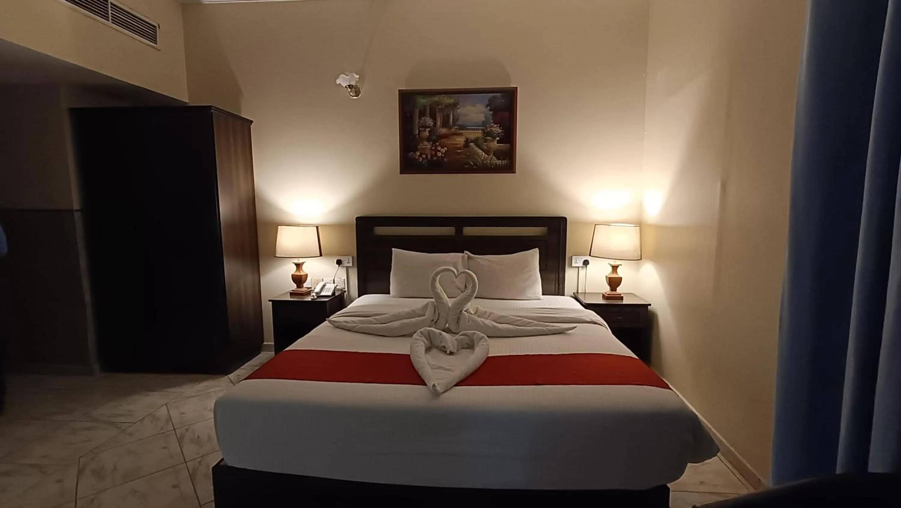 Bedroom, Bed in Ruwi Beach Hotel Apartments - MAHA HOSPITALITY GROUP