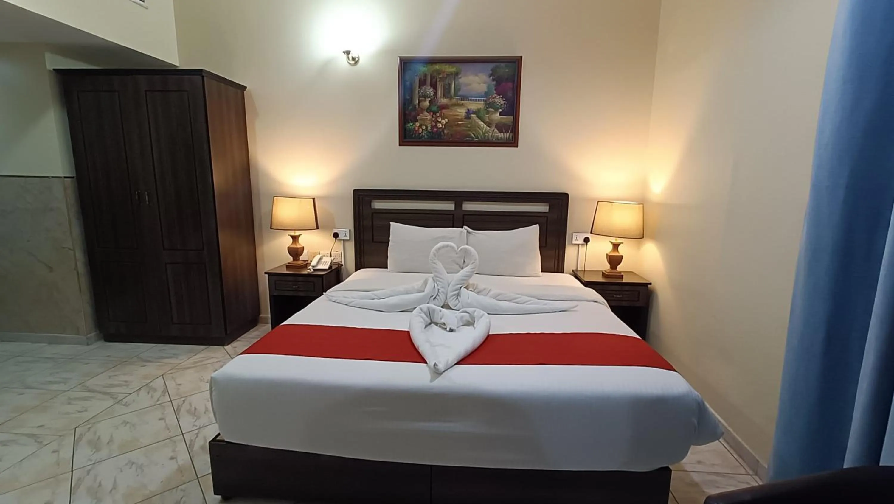 Bedroom, Bed in Ruwi Beach Hotel Apartments - MAHA HOSPITALITY GROUP