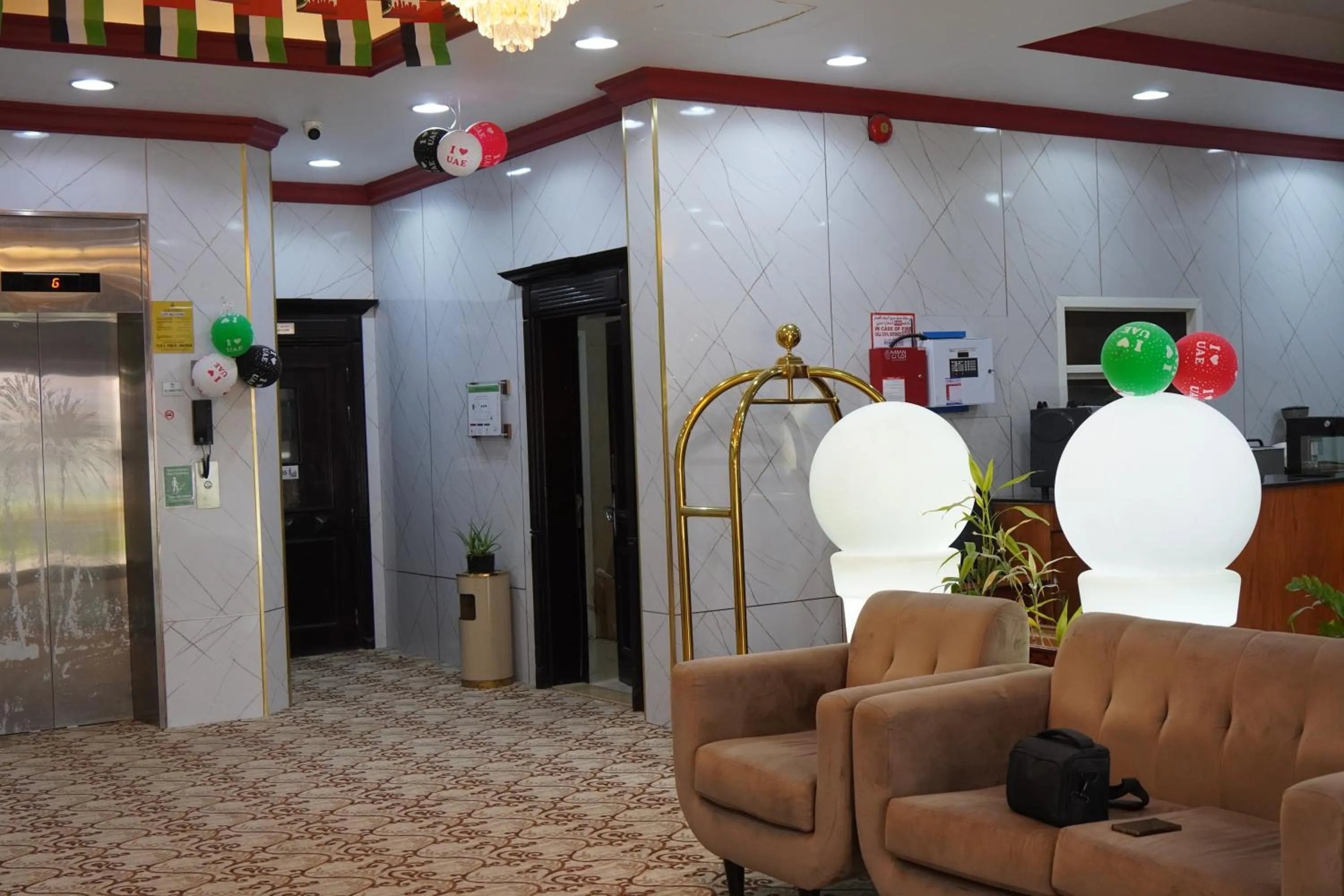 Seating area in Ruwi Beach Hotel Apartments - MAHA HOSPITALITY GROUP